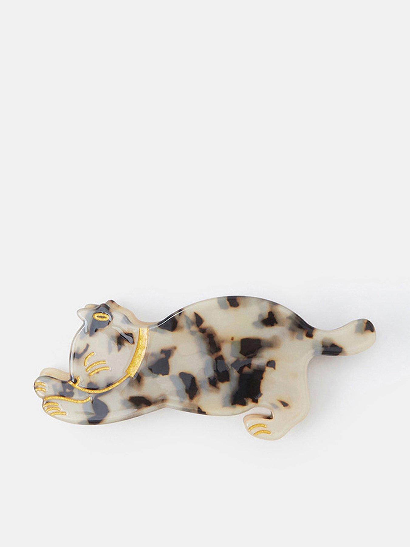 Image 1 of 3 of Accessorize Cat Claw Clip - Brown