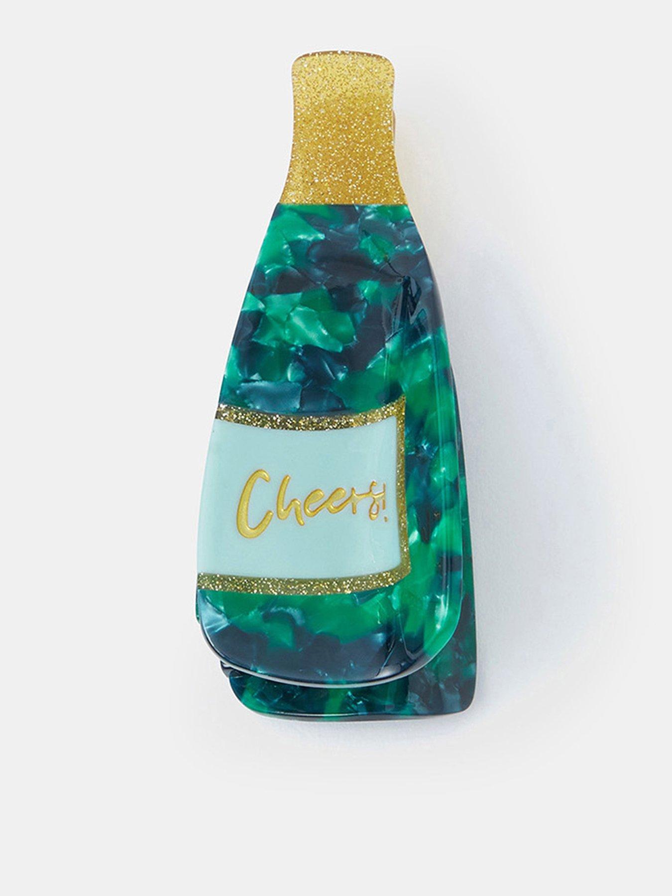 undefined Prosecco Claw Clip - Green
