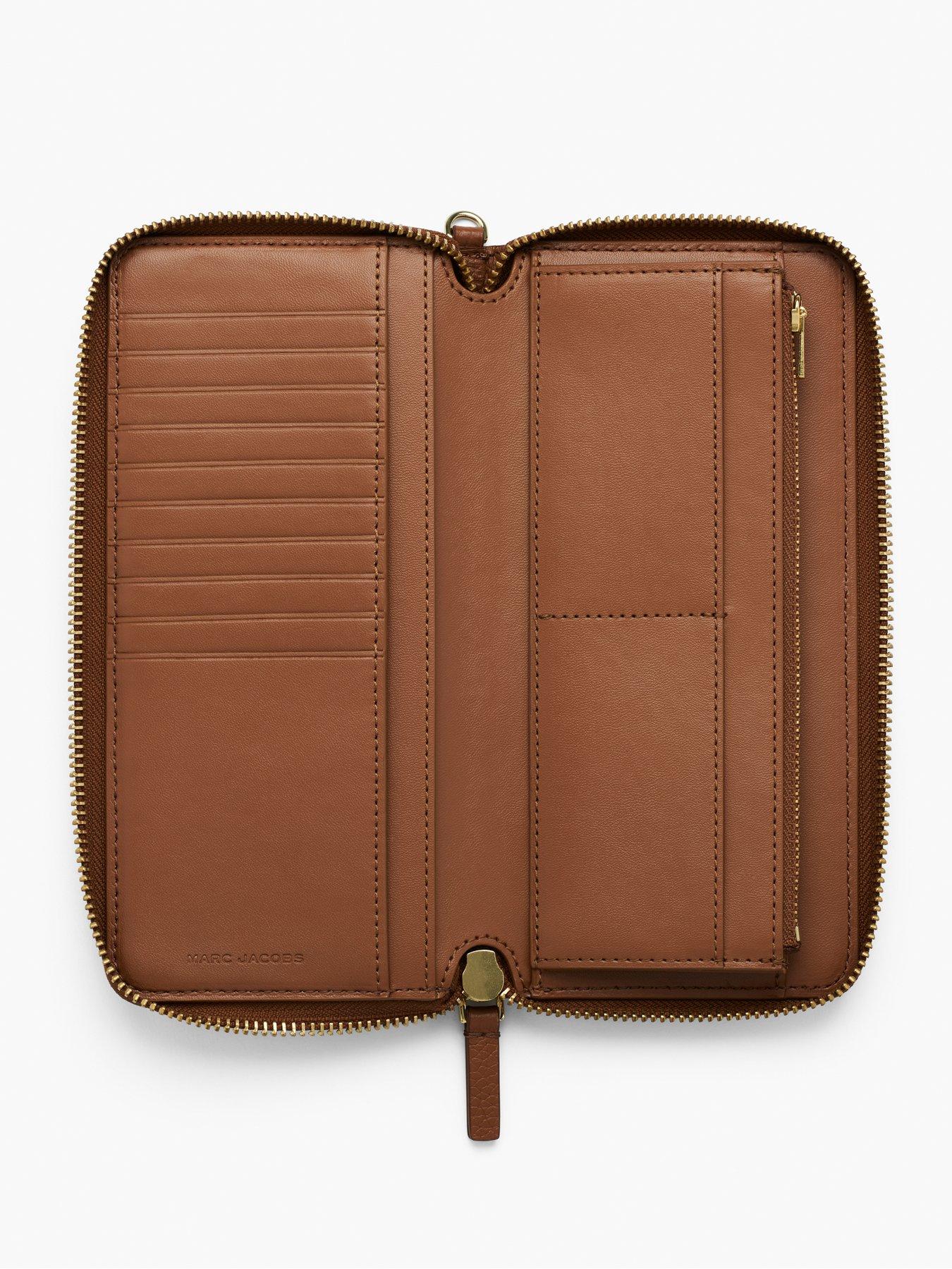 Image 3 of 3 of MARC JACOBS The Continental Wallet - Brown