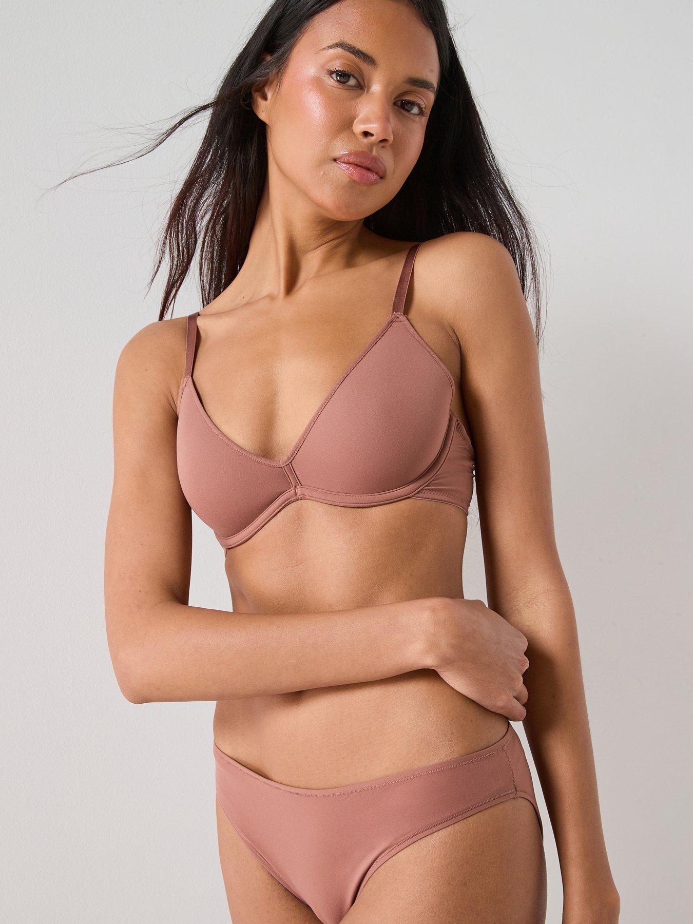 Image 3 of 6 of DORINA Noalight Padded Plunge - Mocha