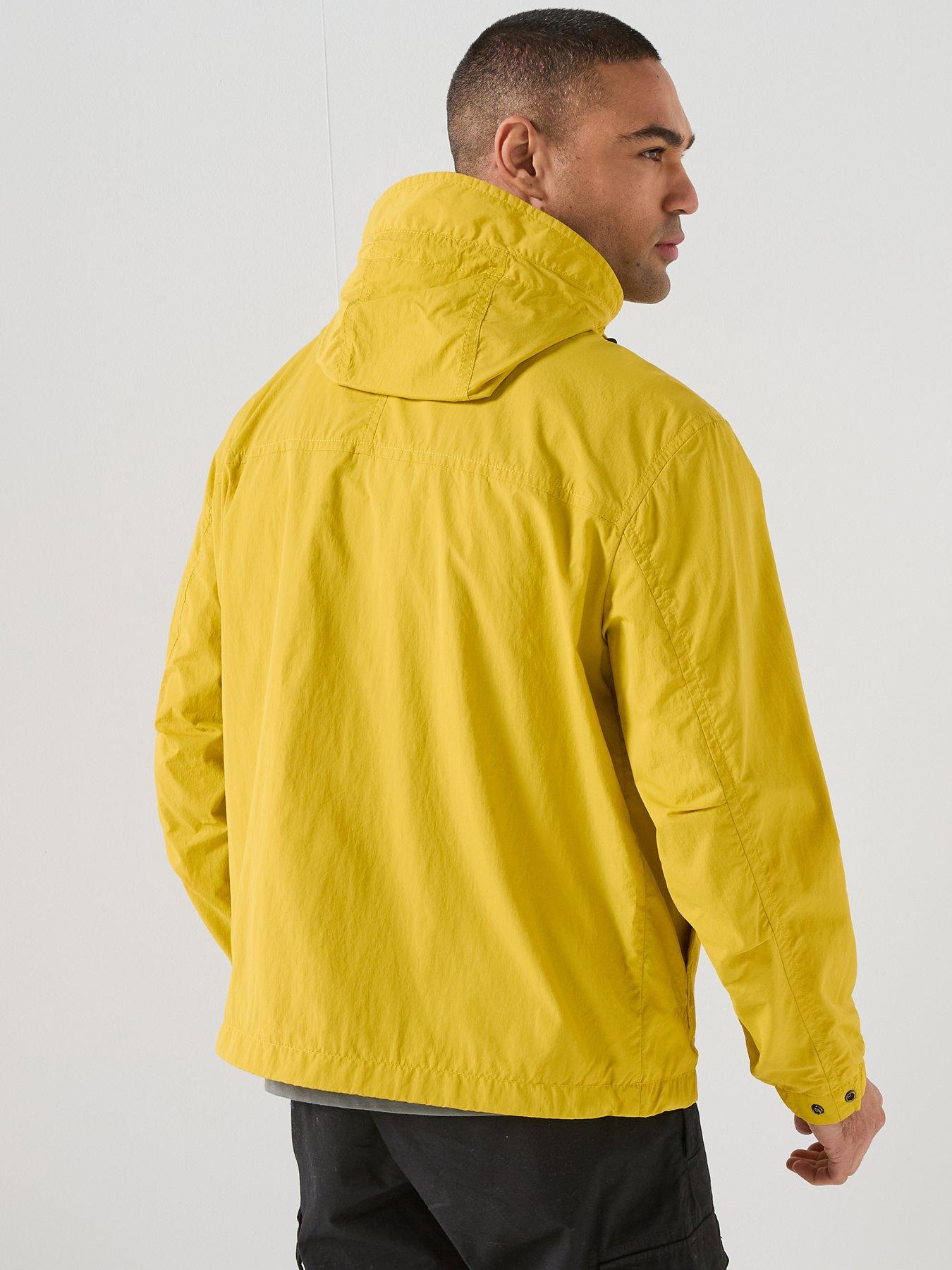 Image 2 of 6 of BOSS Orip Stretch Nylon Hooded Jacket - Yellow