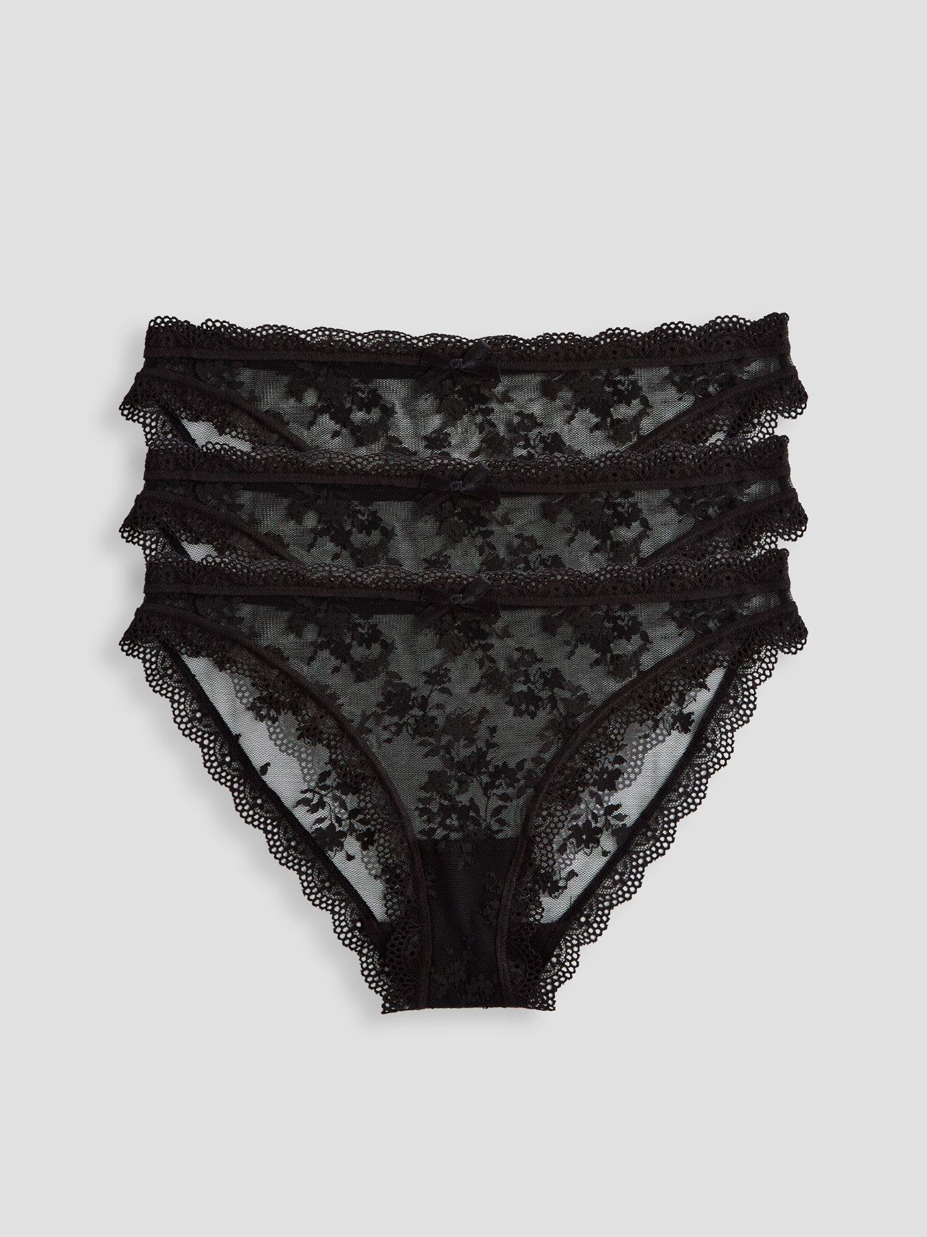 DORINA Lana 3ppcheeky Brazilian - Black 3pp