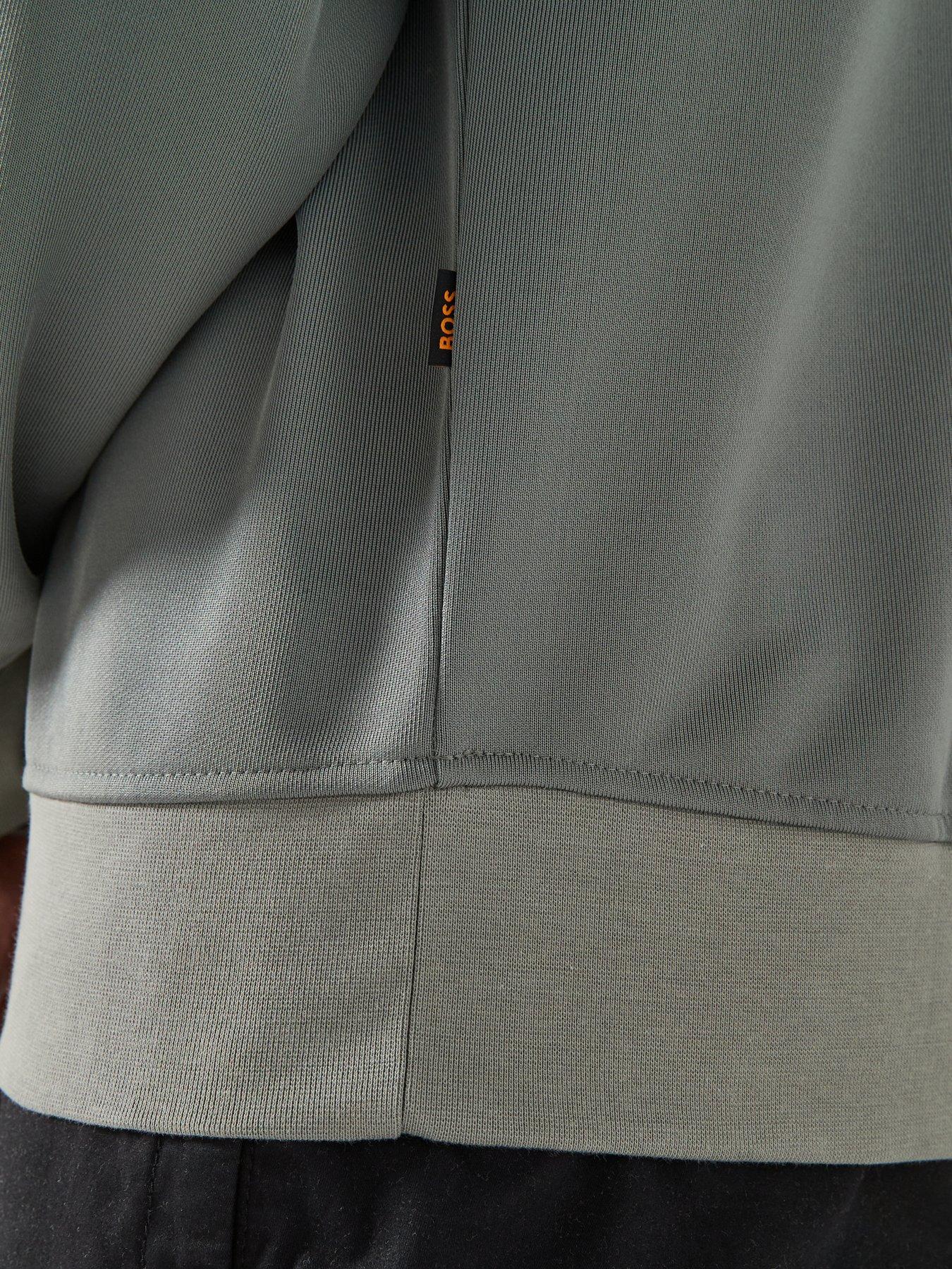 Image 6 of 6 of BOSS Arm Pocket Crew Sweatshirt - Grey