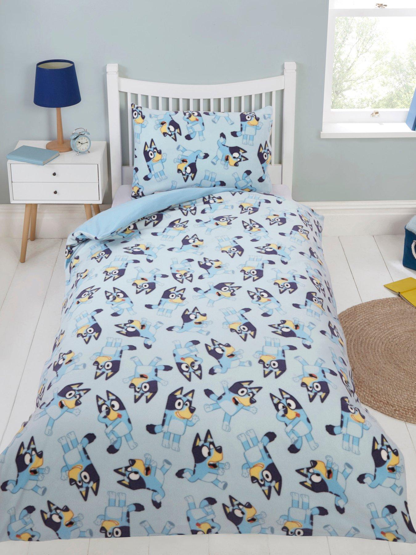 Bluey Mischief Fleece Single Rotary Duvet