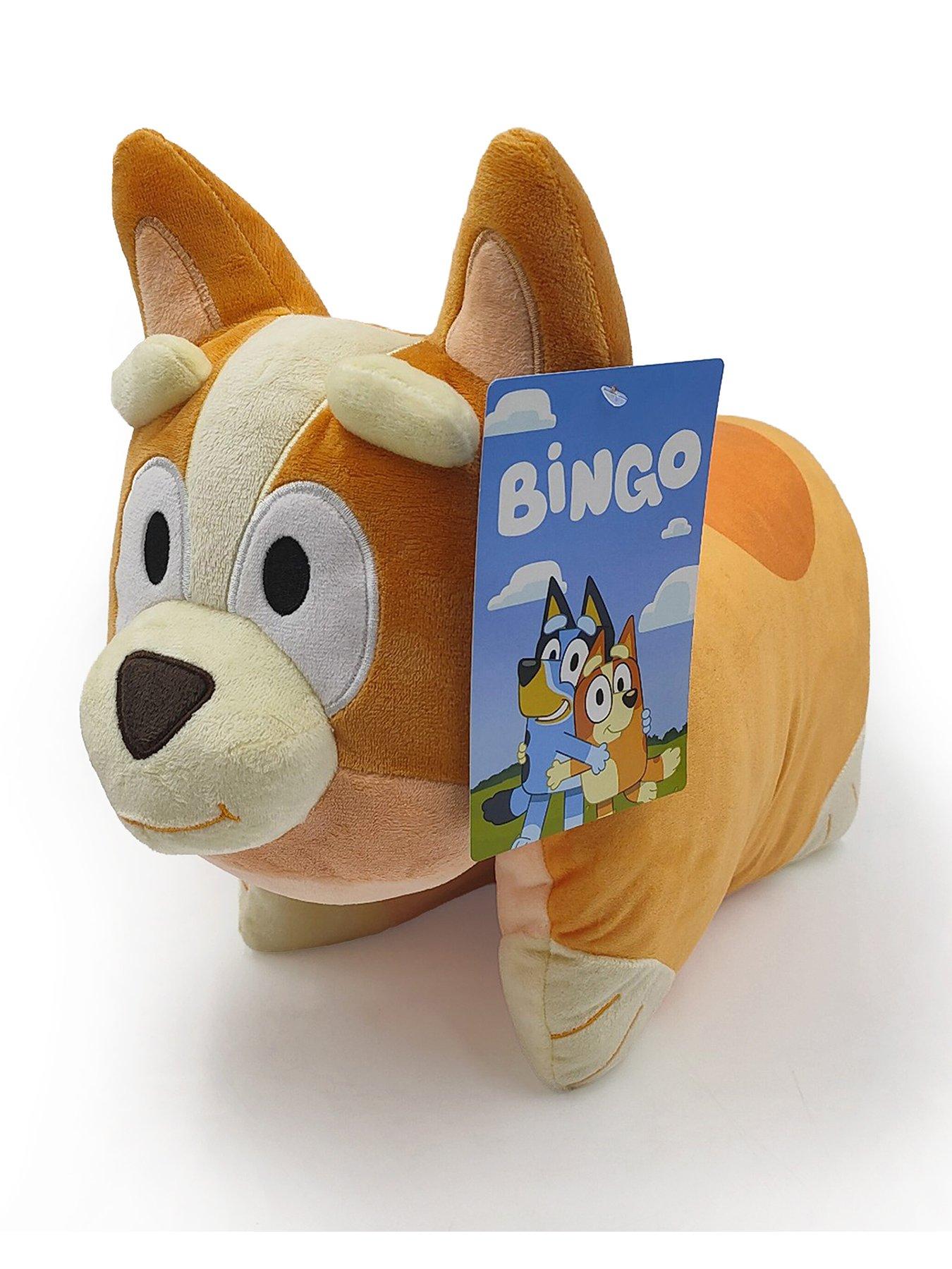 Bluey Bingo Character Cushion (pillow) Soft Velboa 45 X 28cm