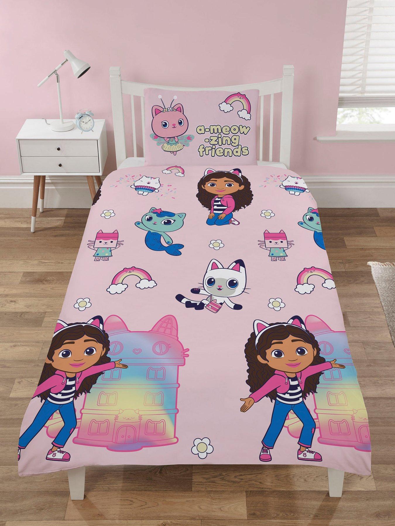 Gabbys Dollhouse Rainbow House Duvet Set Very