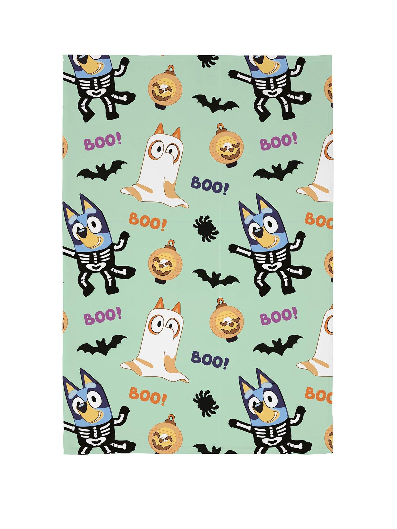 Bluey Boo Halloween Coral R-Blanket