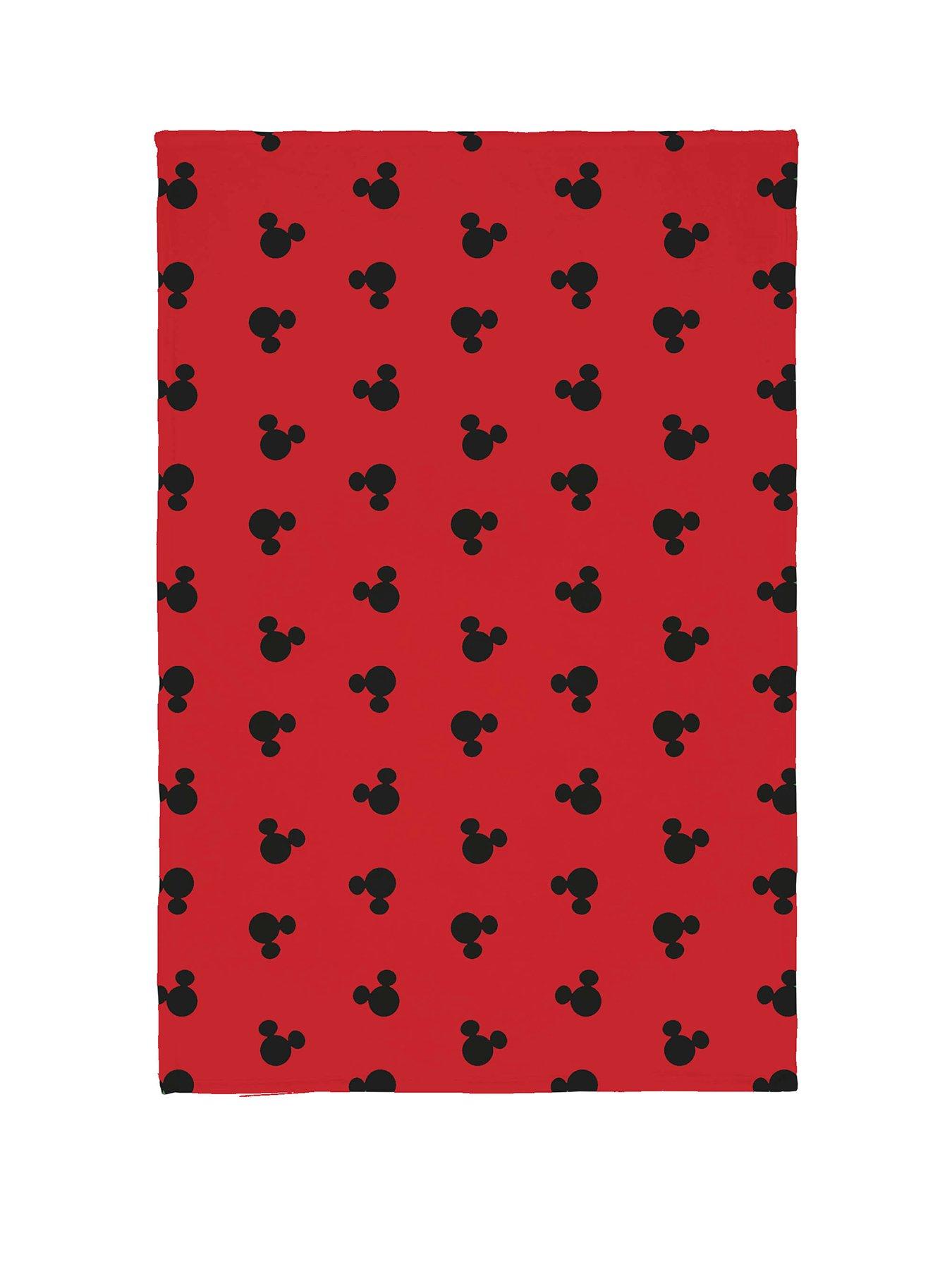 Mickey Mouse Mickey Logo Flannel R-Blanket 100X150Cm