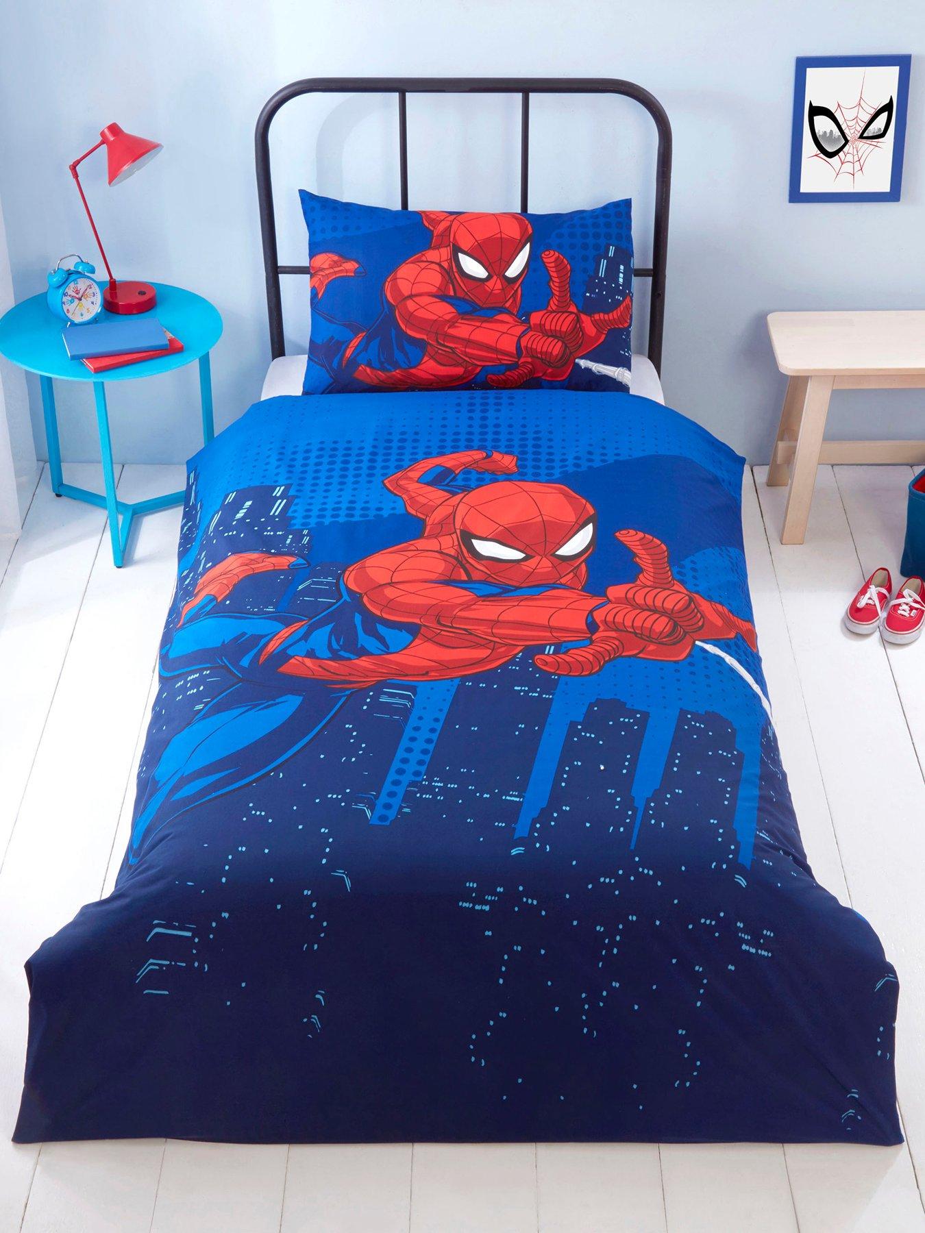 Spiderman City Single Duvet
