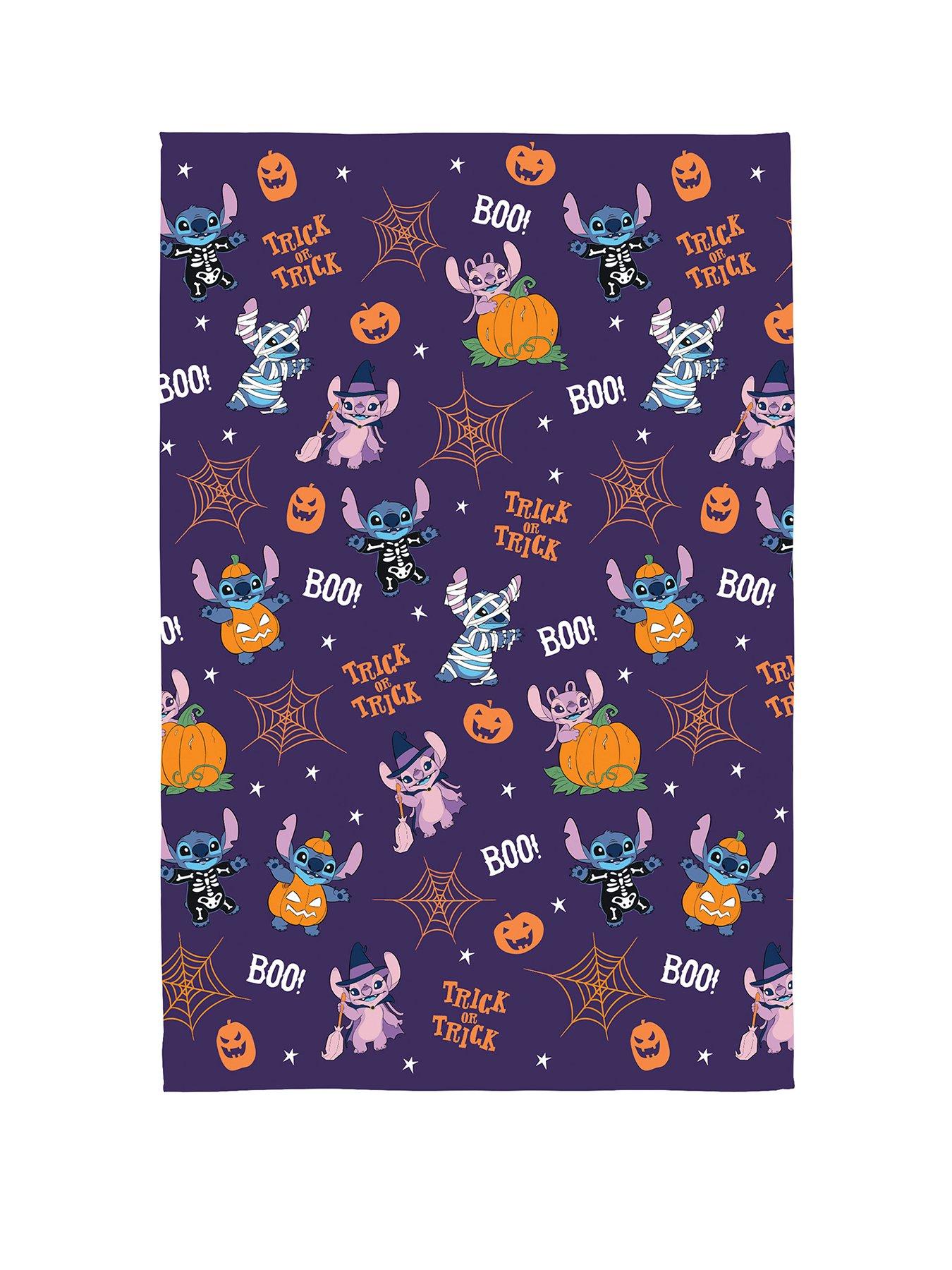 Lilo & Stitch Stitch Trick Or Treat Halloween Flannel R-Blanket 100X150Cm