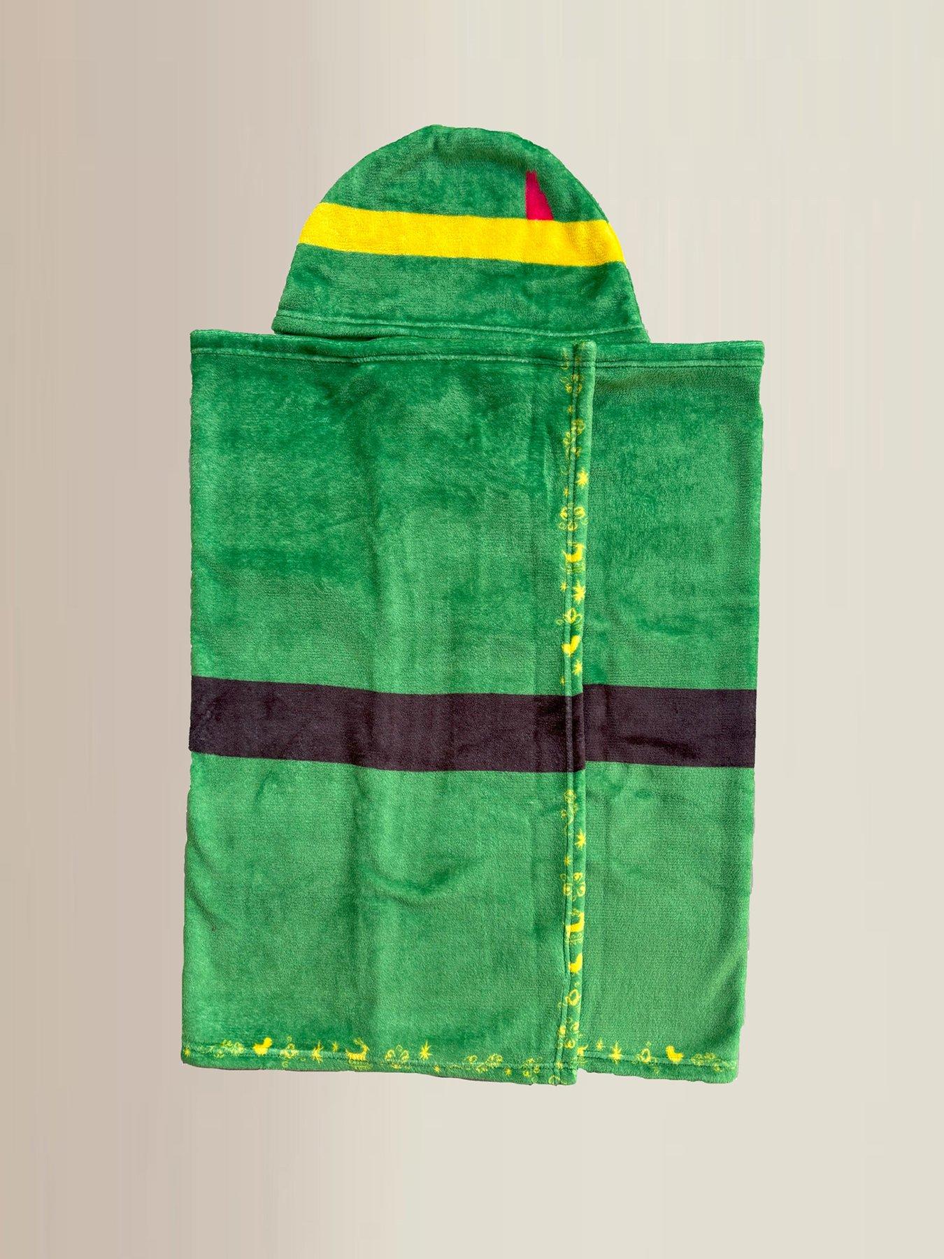 Elf Buddy Hooded Christmas Blanket 70X132Cm