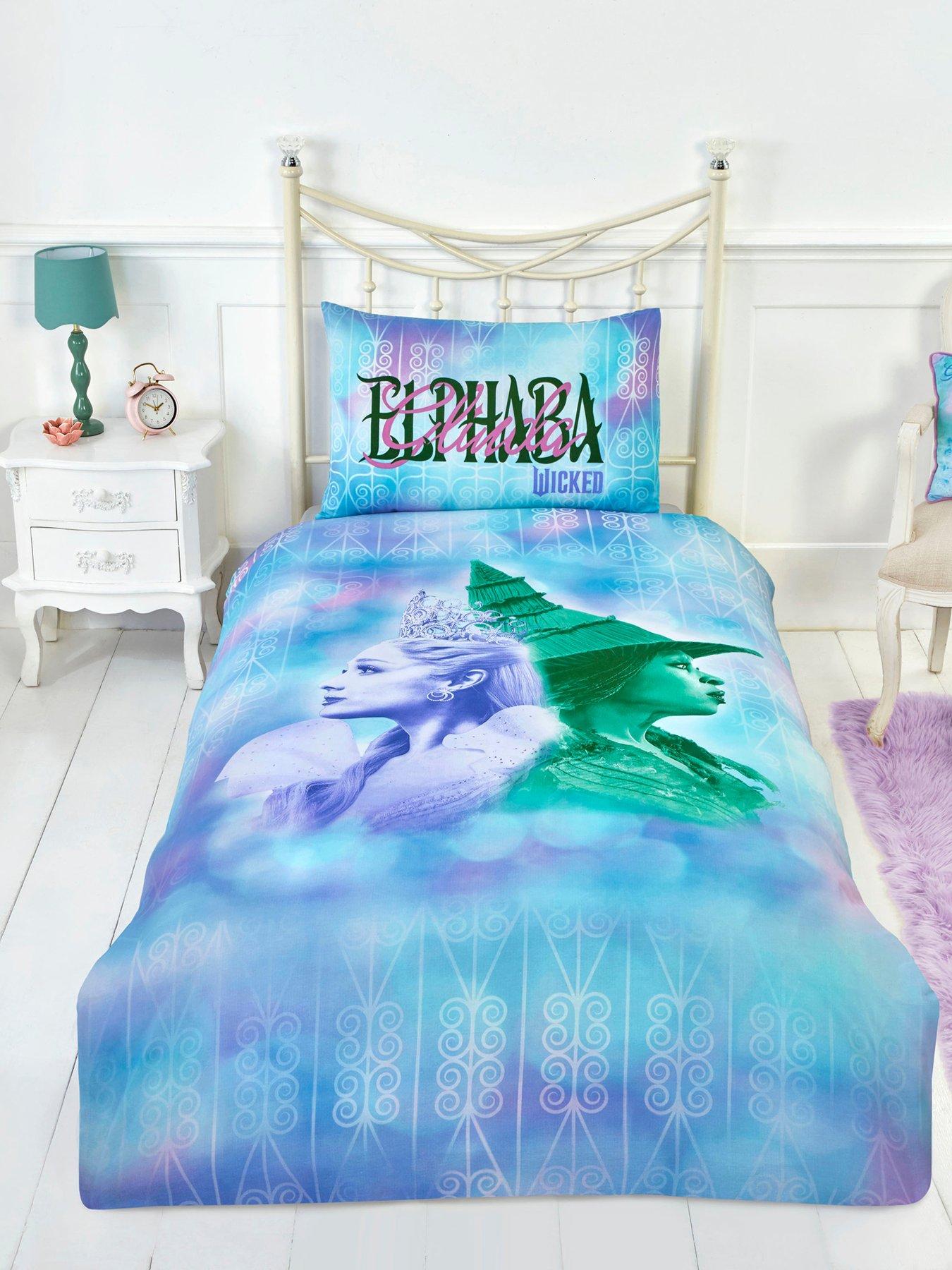  - Wicked Glinda And Elphaba Double Duvet Cover And Pillowcase Set - Image 4