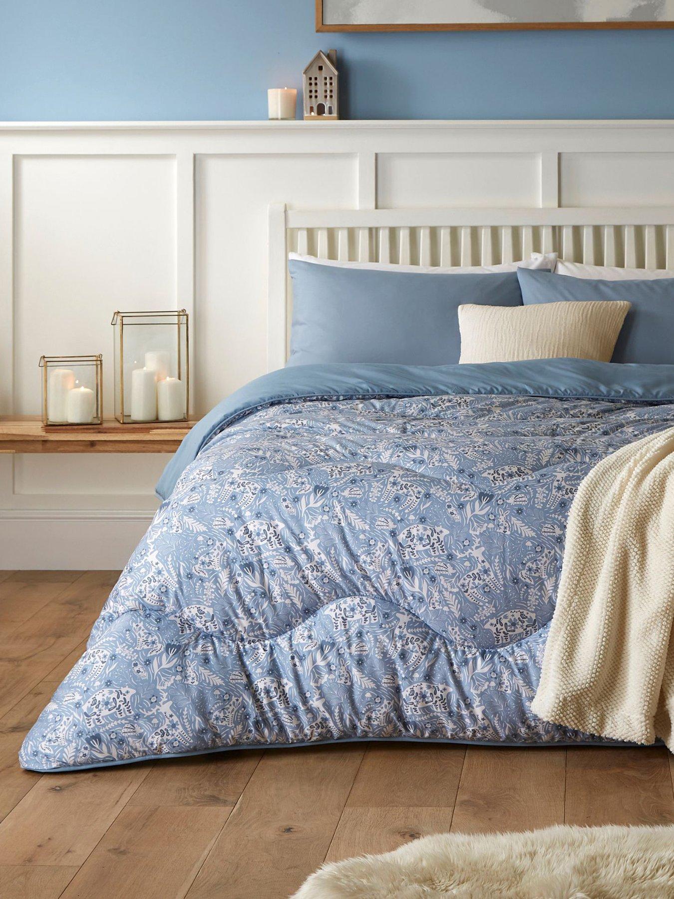 Night Lark Winter Woodland 10.5 Tog Coverless Duvet Set