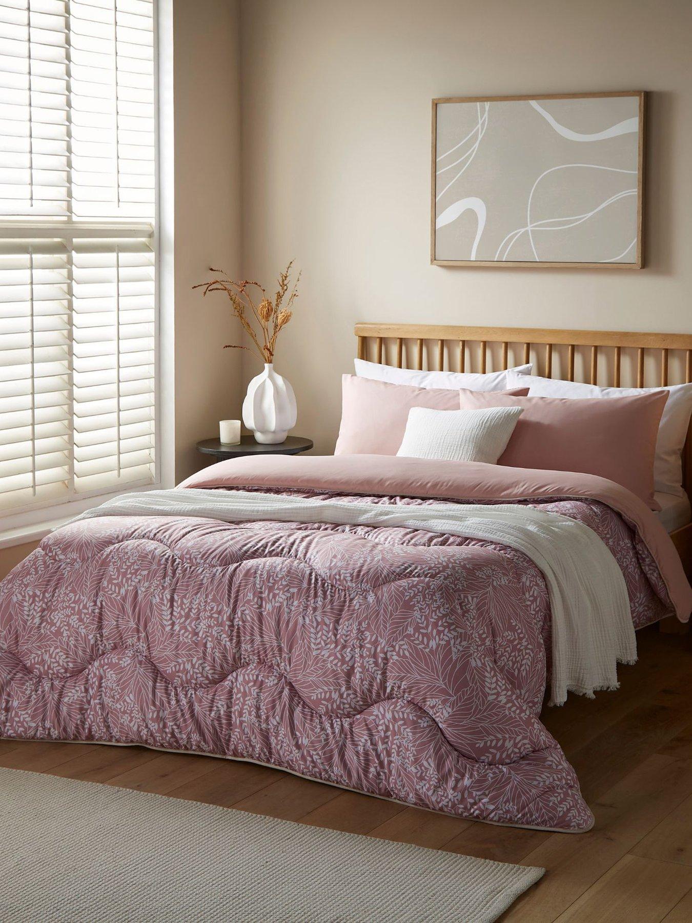 Night Lark Linear Leaf 10.5 Tog Coverless Duvet Set