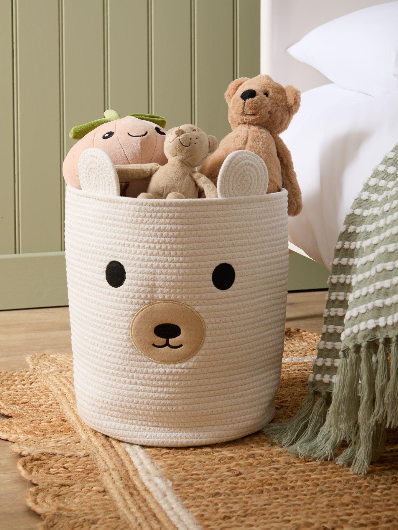 The Very Collection Bear Cotton Rope Basket
