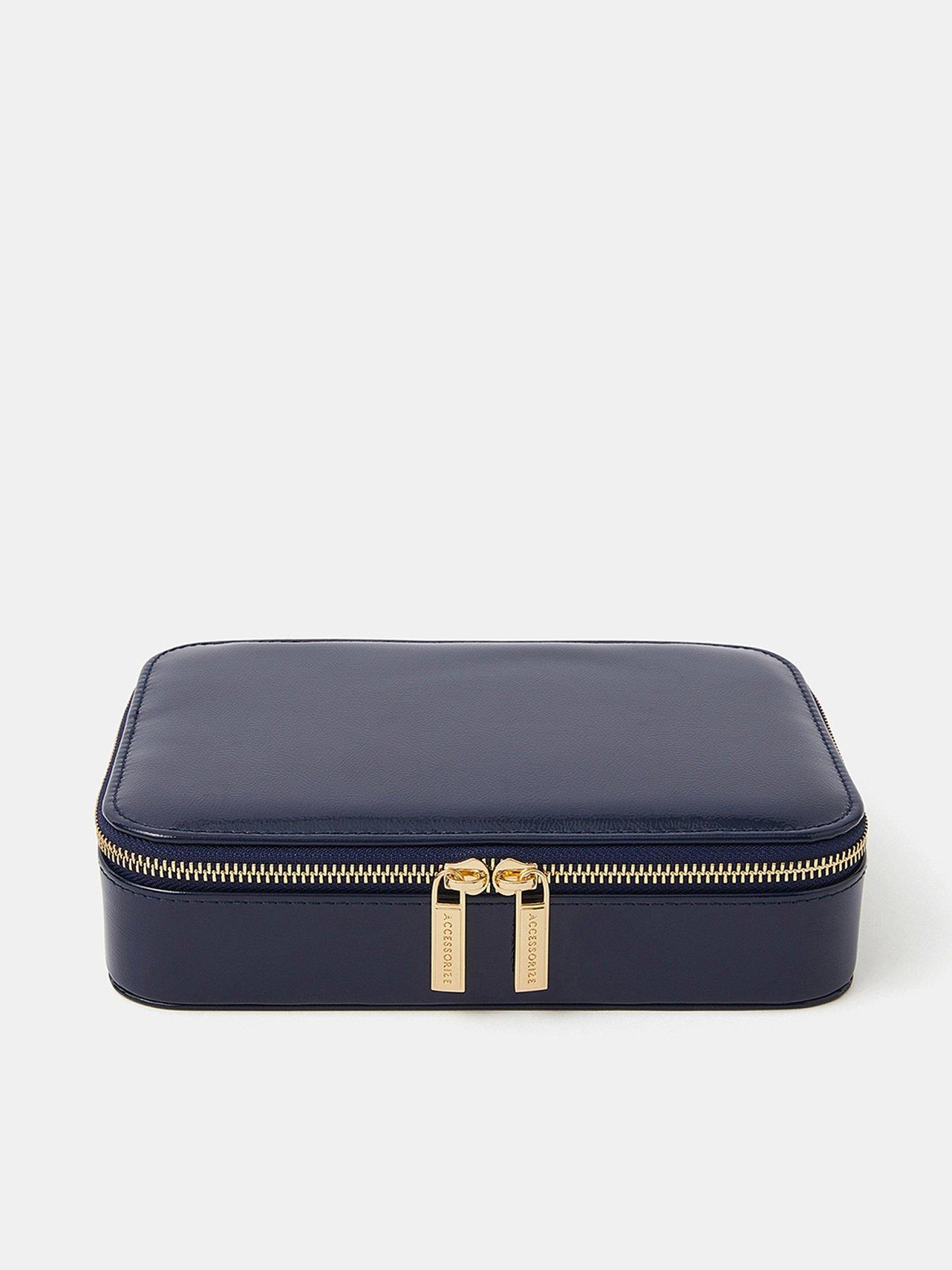 undefined Large Jewellery Box - Navy