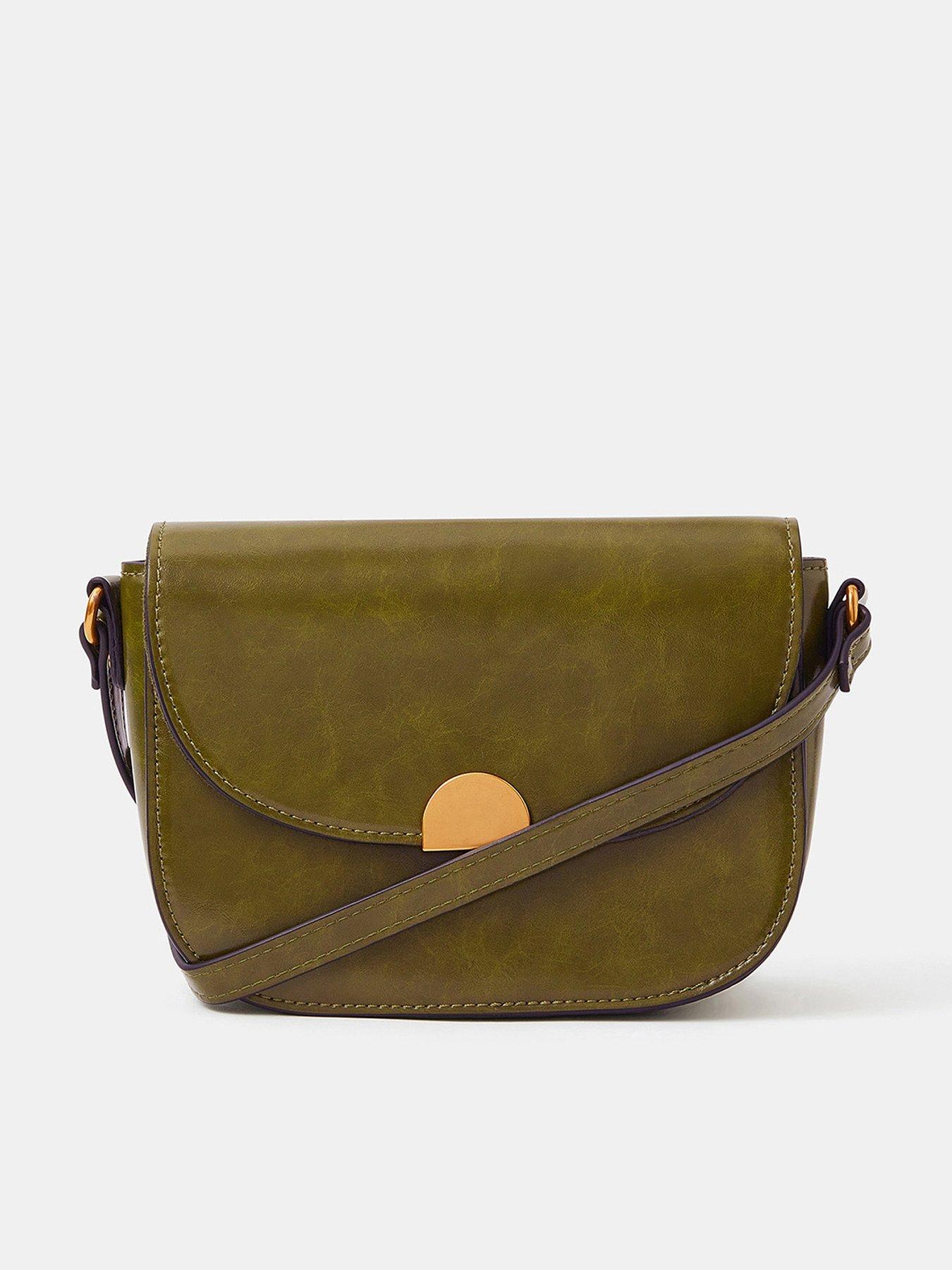 undefined Boxy Crossbody Bag - Green