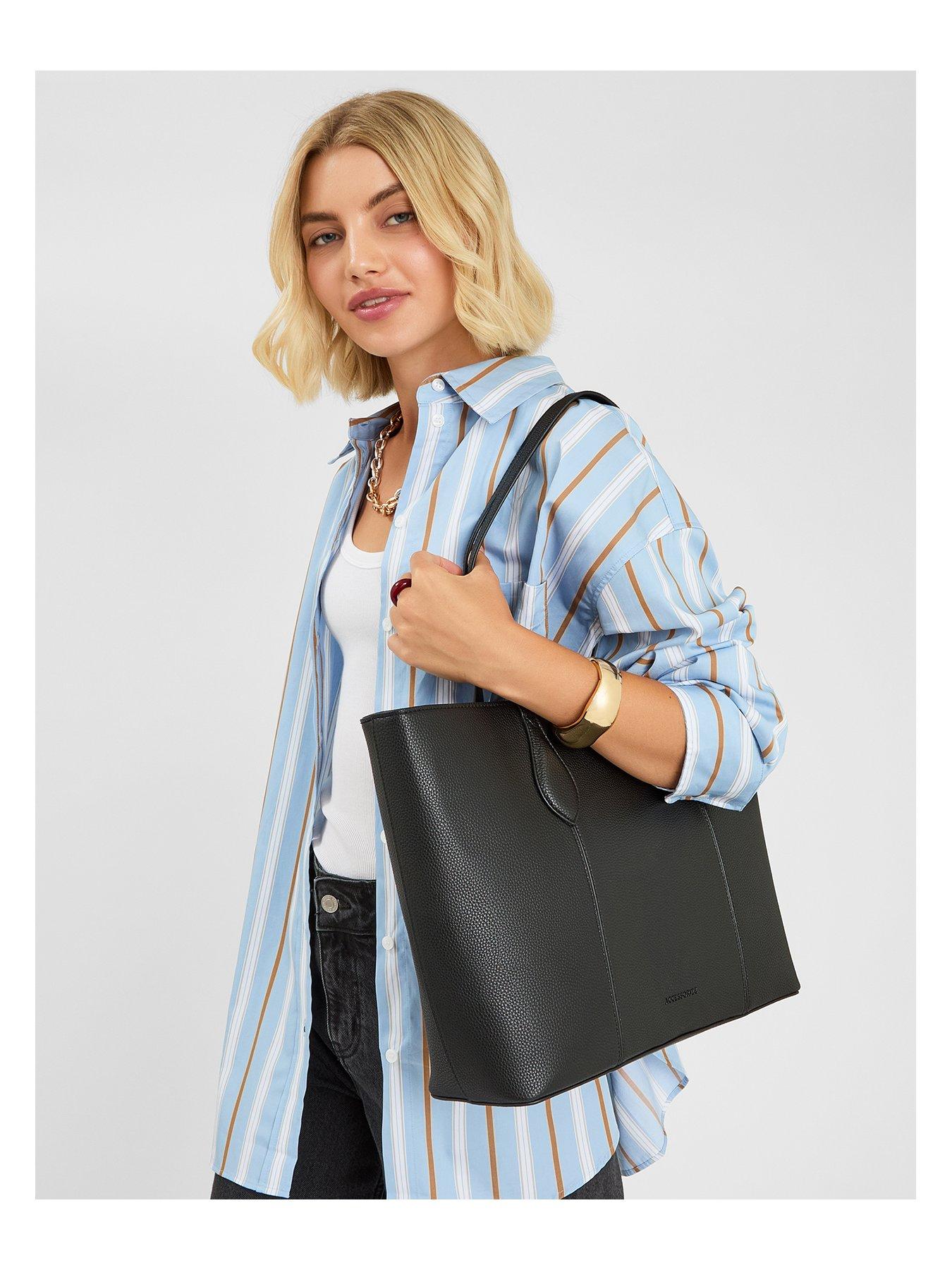 Image 2 of 5 of Accessorize Laptop Tote Bag - Black