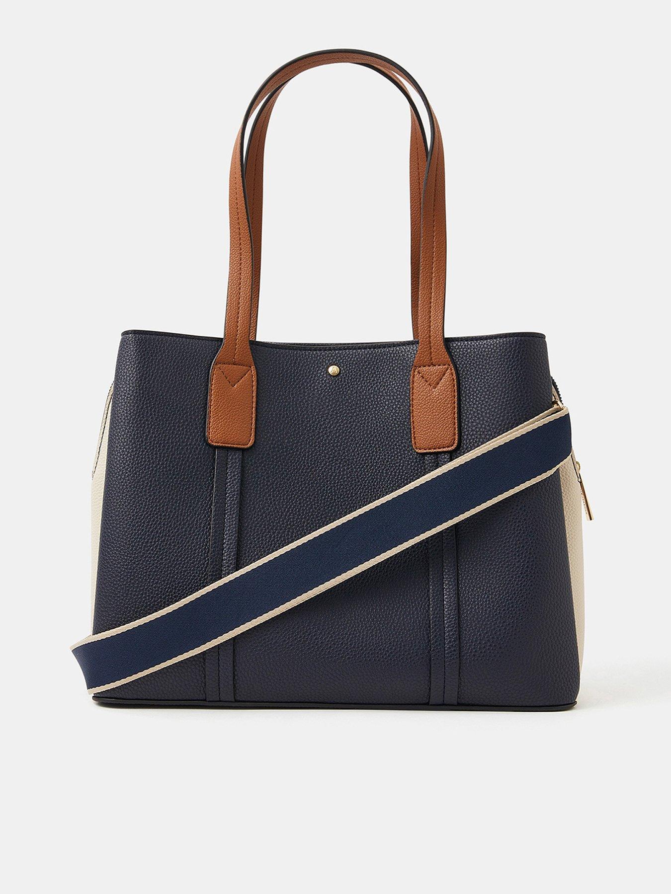 Image 1 of 5 of Accessorize Triple Compartment Shoulder Bag - Multi