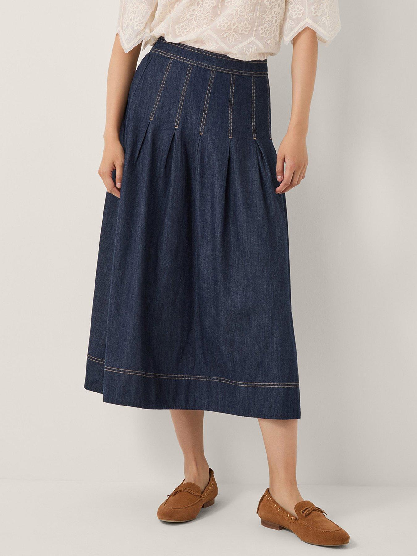 undefined Darcie Pleated Skirt