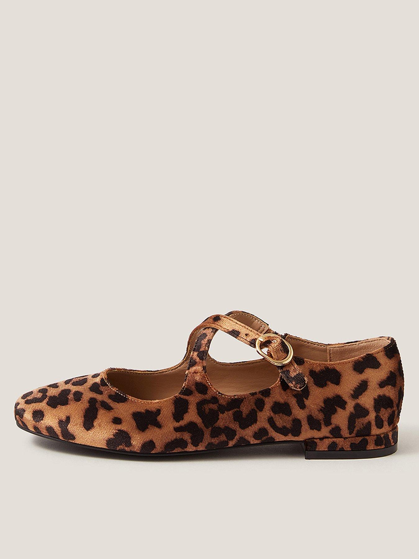 Image 1 of 3 of Monsoon Erin Leopard Pump - Neutral