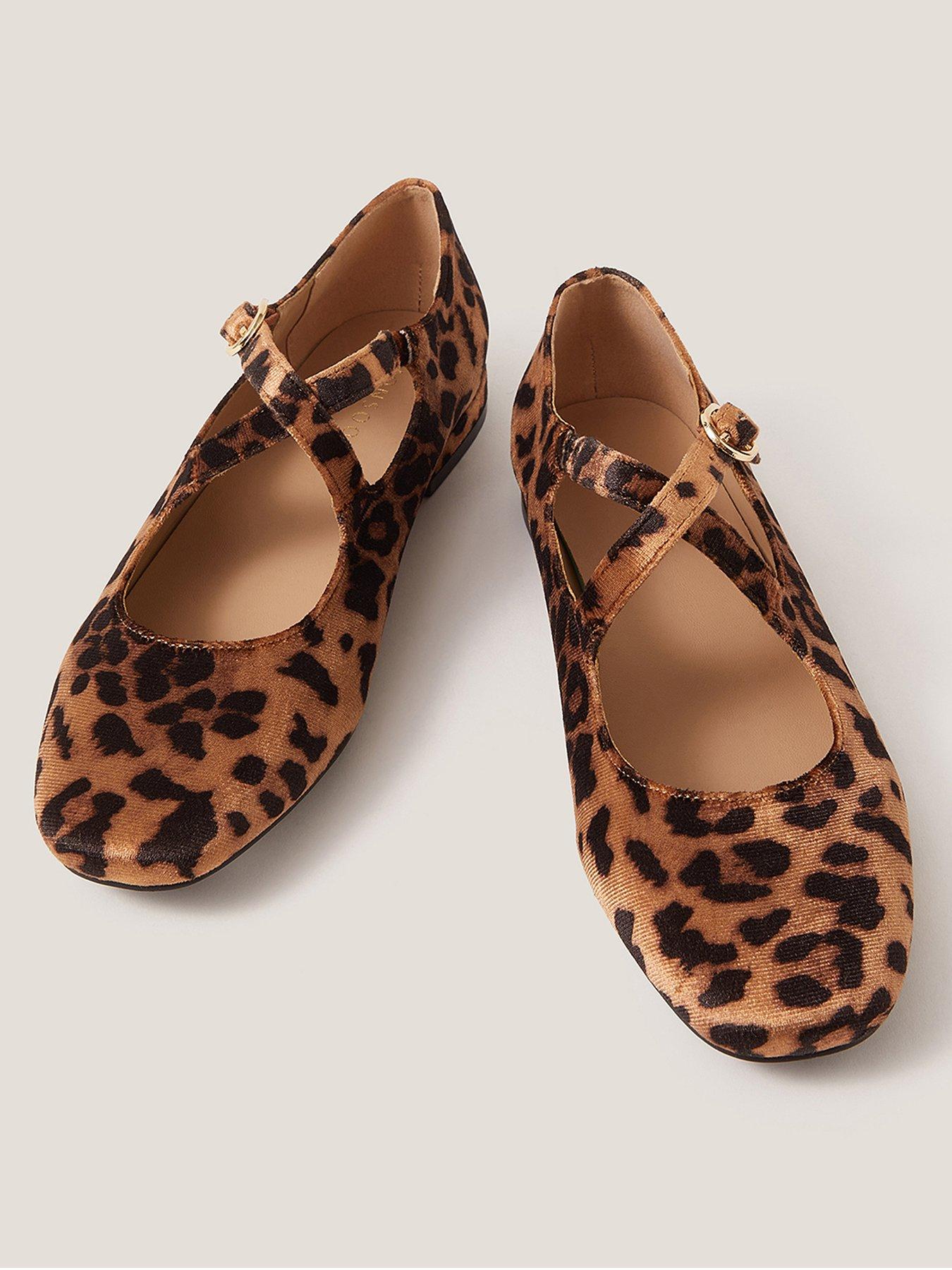 Image 2 of 3 of Monsoon Erin Leopard Pump - Neutral