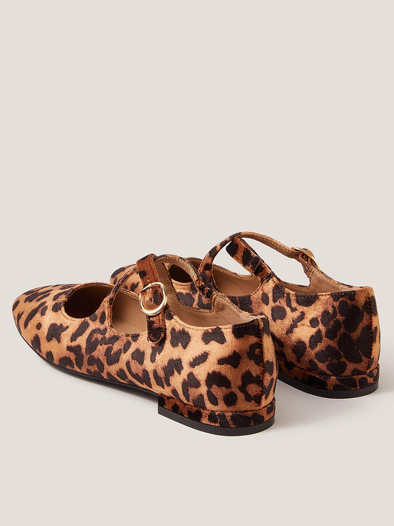 Image 3 of 3 of Monsoon Erin Leopard Pump - Neutral