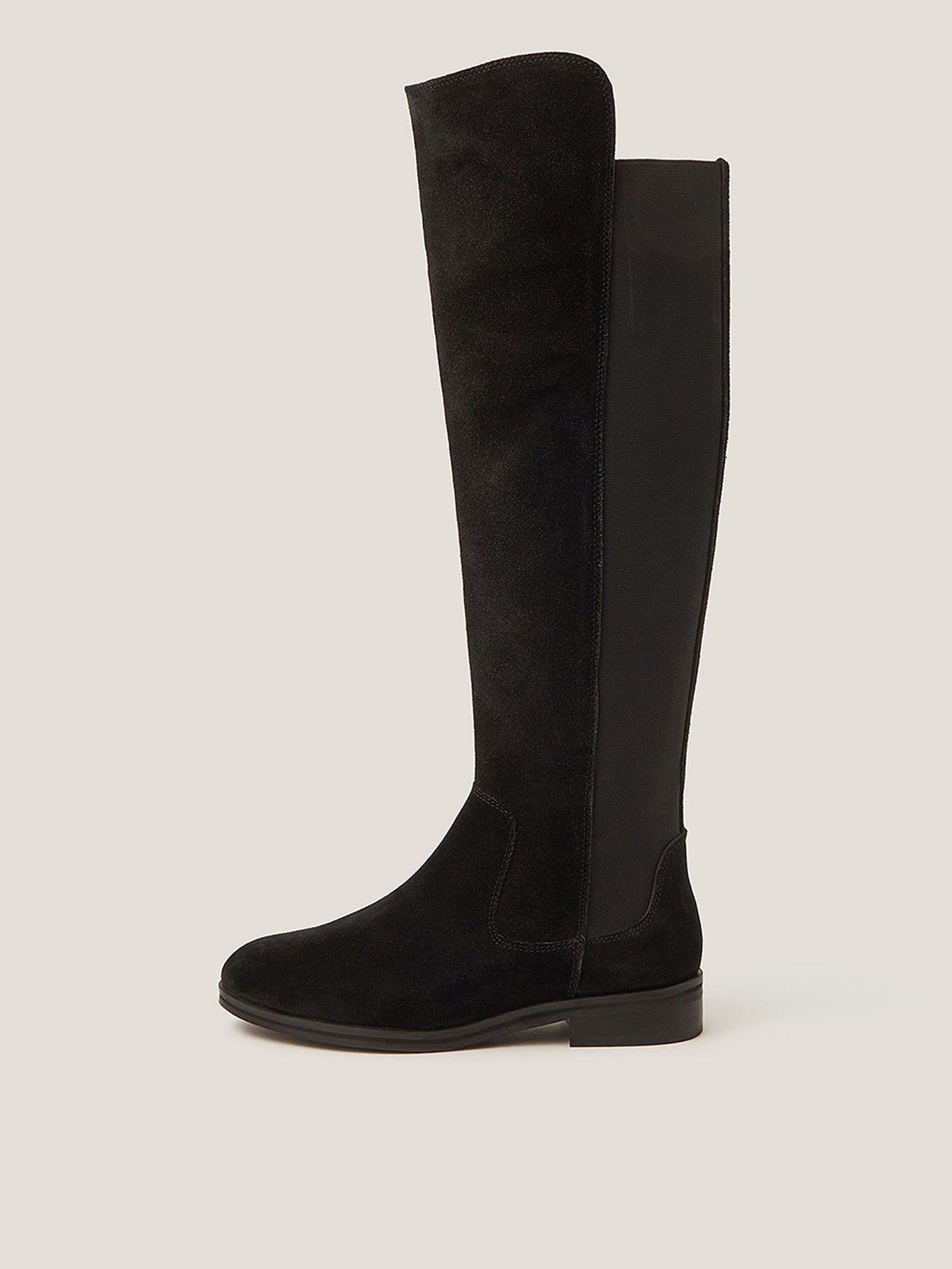 undefined Una Knee High Boot - Black