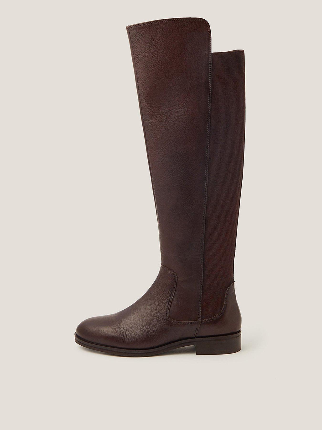 undefined Una Knee High Boot - Chocolate