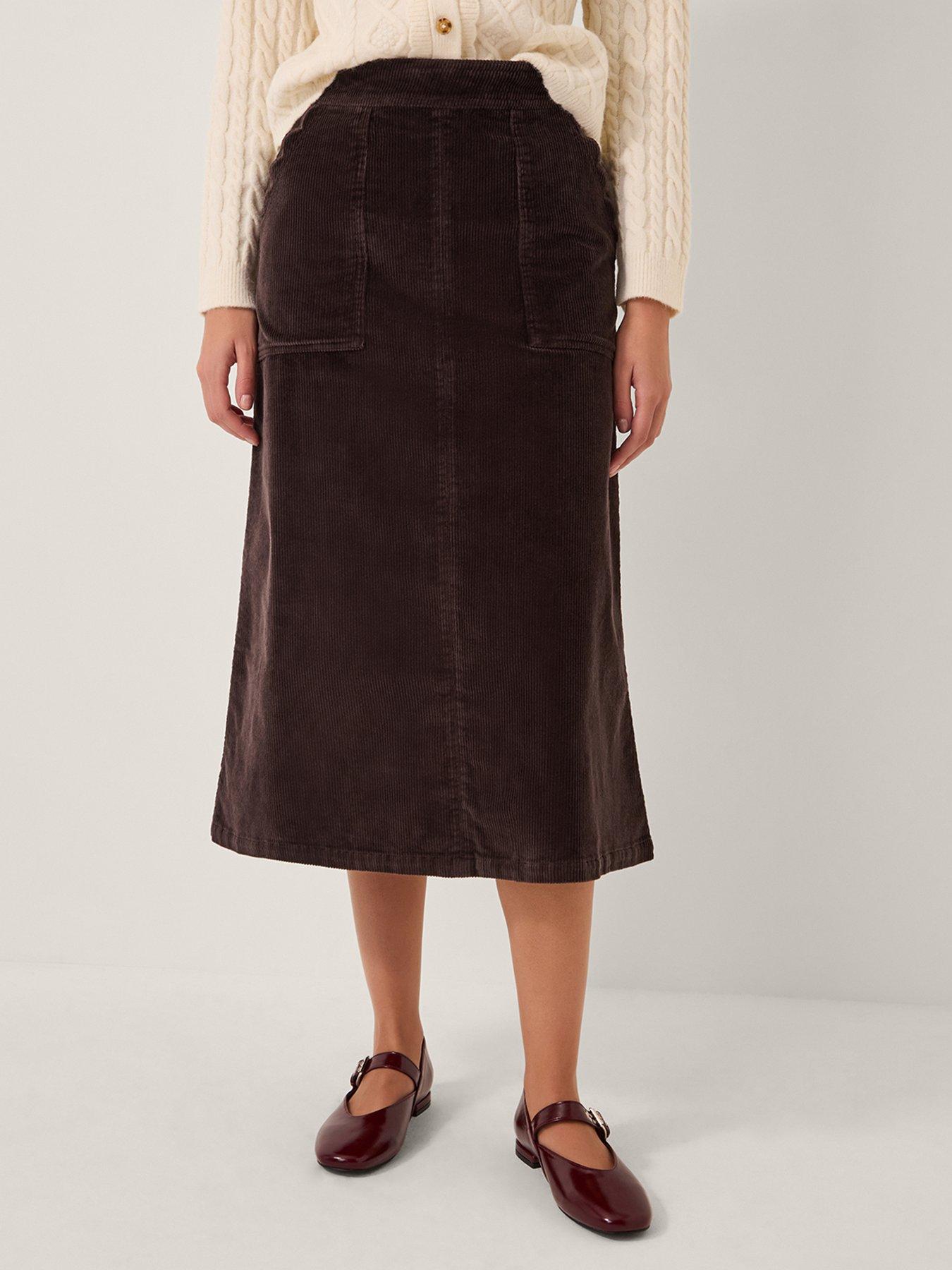 undefined Malika Cord Skirt