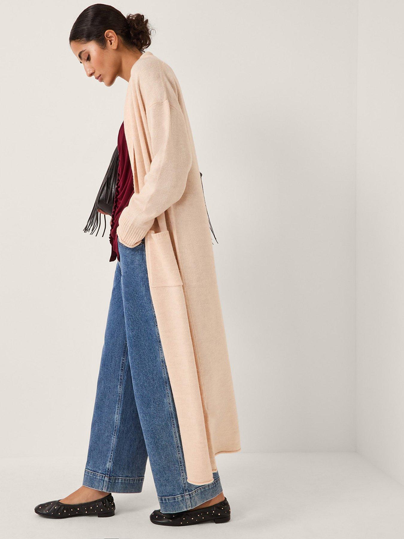 undefined Sacha Shawl Coatigan - Camel