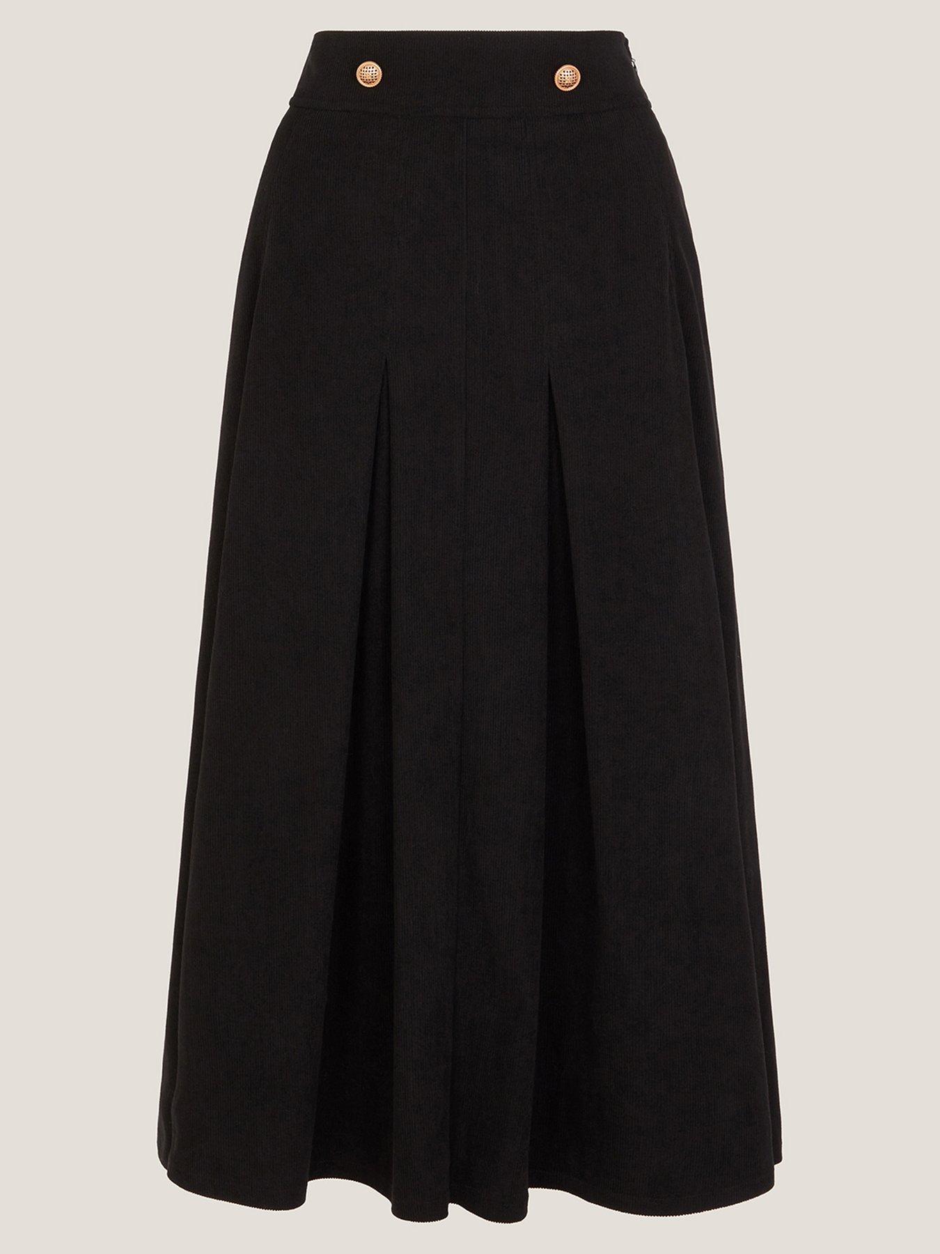 Image 3 of 6 of Monsoon Shan Stretch Cord Skirt
