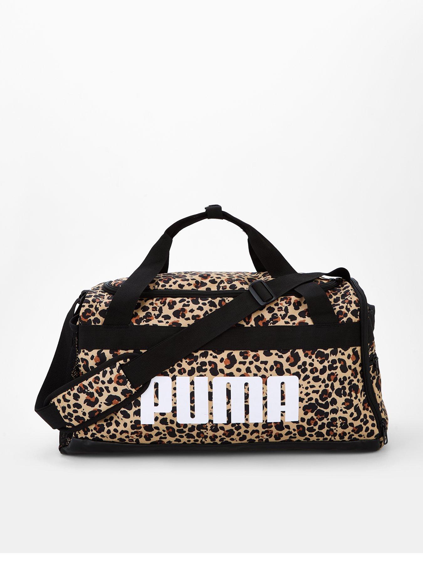 Puma Unisex Training Challenger Aop Small Sports Bag - Brown