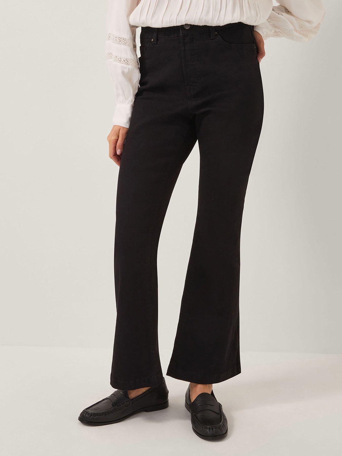 Monsoon Cassie Kick Flare - Black