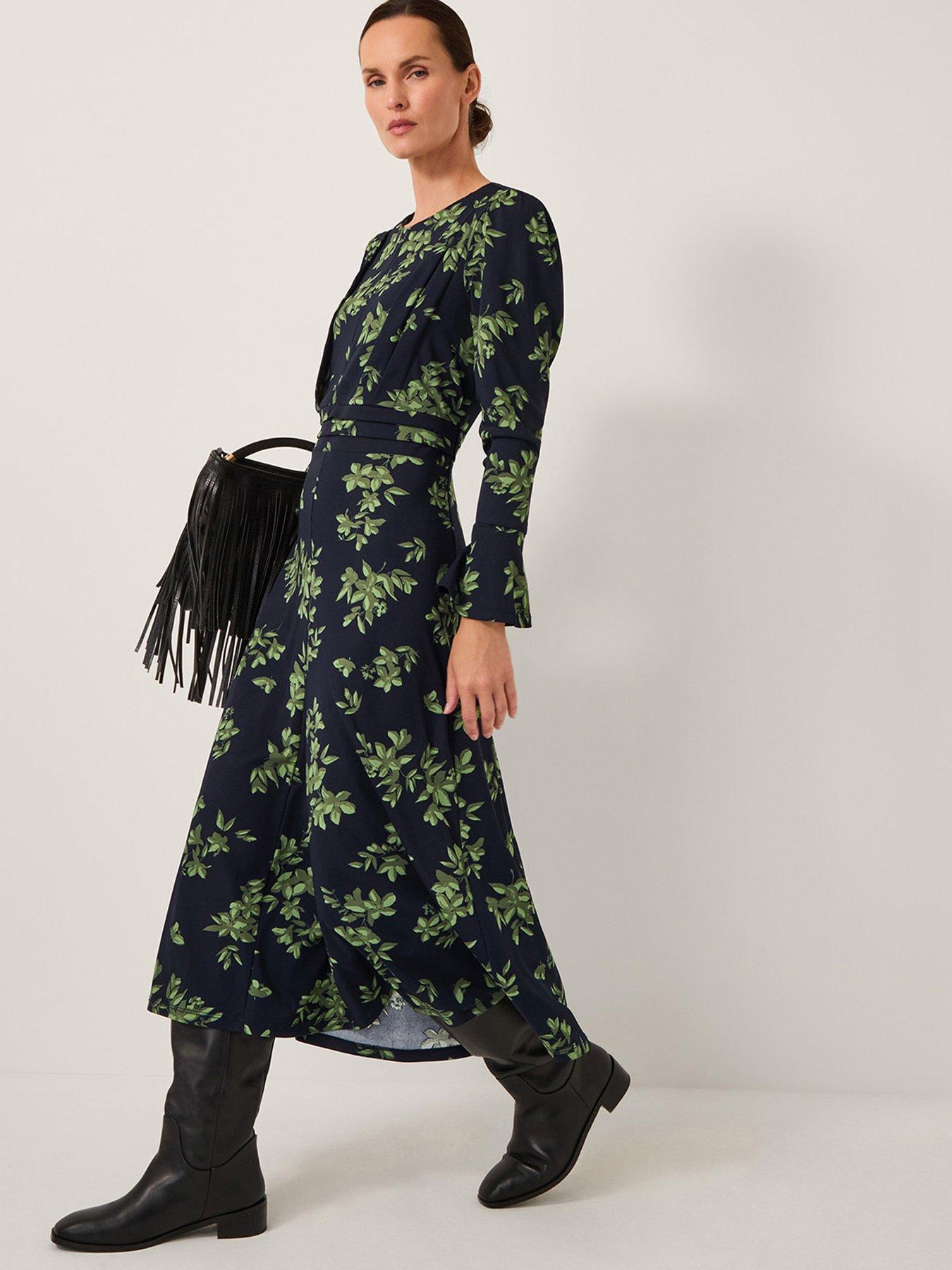 Monsoon Joules Print Jersey Dress Navy Very