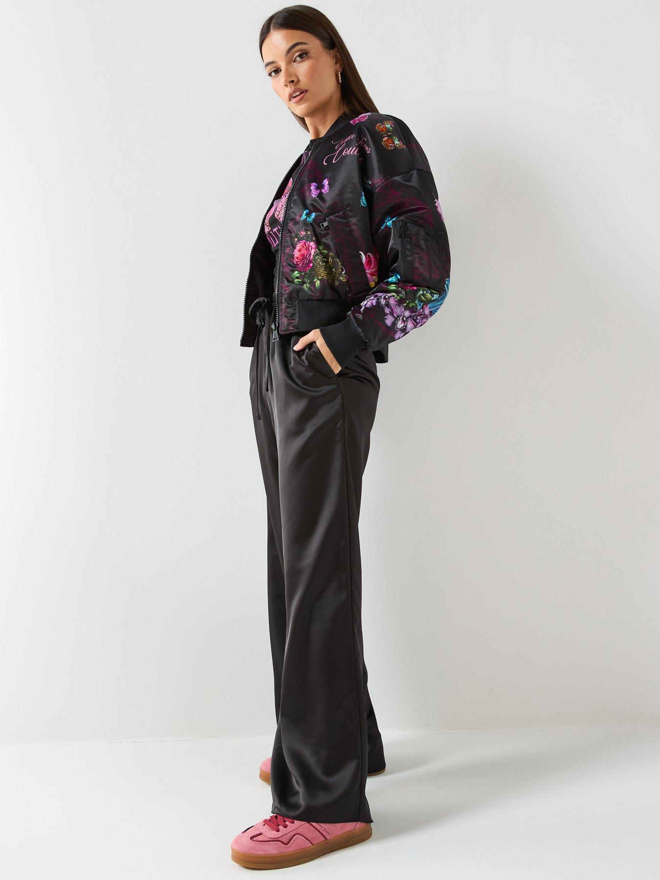 Image 6 of 6 of Versace Jeans Couture Printed Butterfly Bomber Jacket - Multi