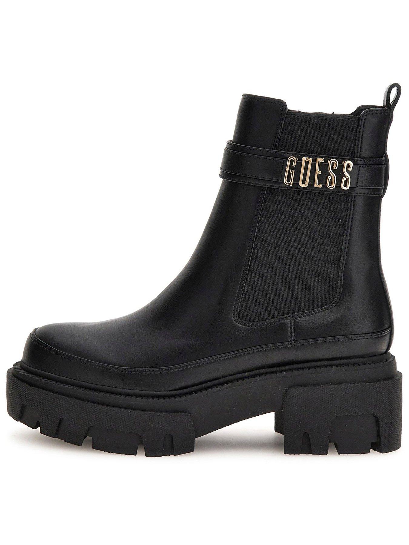 Guess Yelma Logo Strap Boot