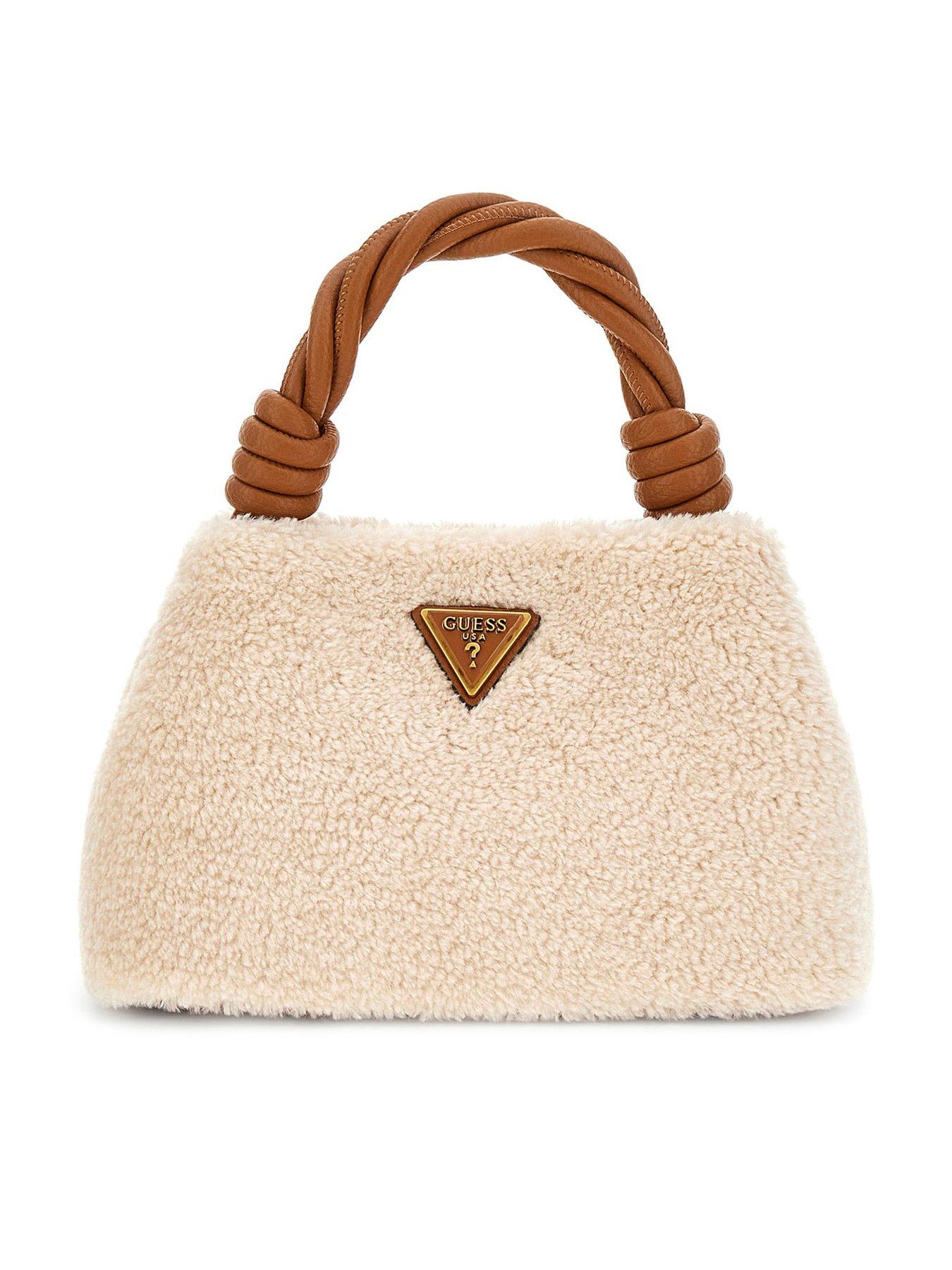 Guess Shaida Top Handle Crossbody Bag - Brown