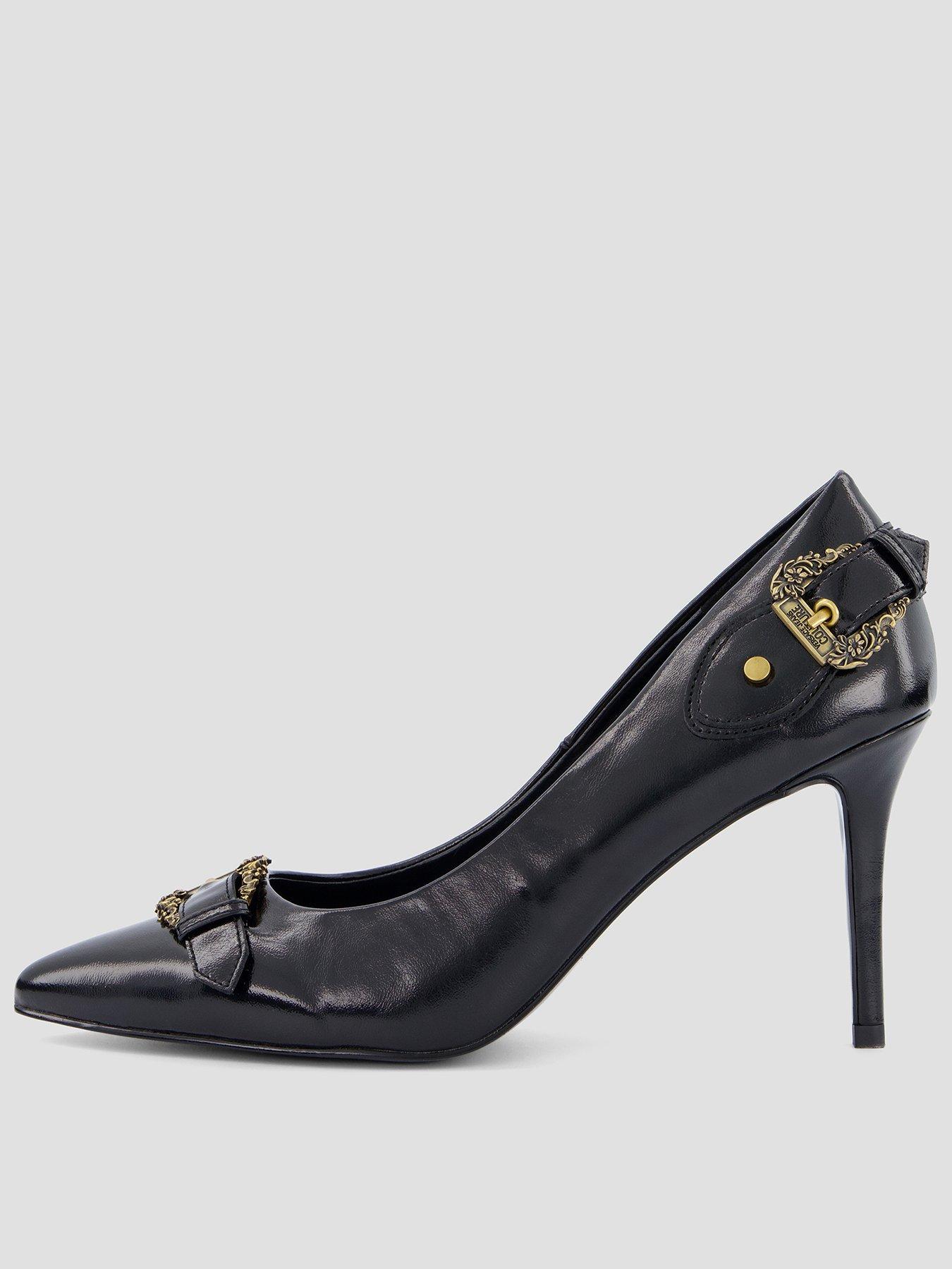 Versace Jeans Couture Fondo Scarlett Bucket Heel - Black