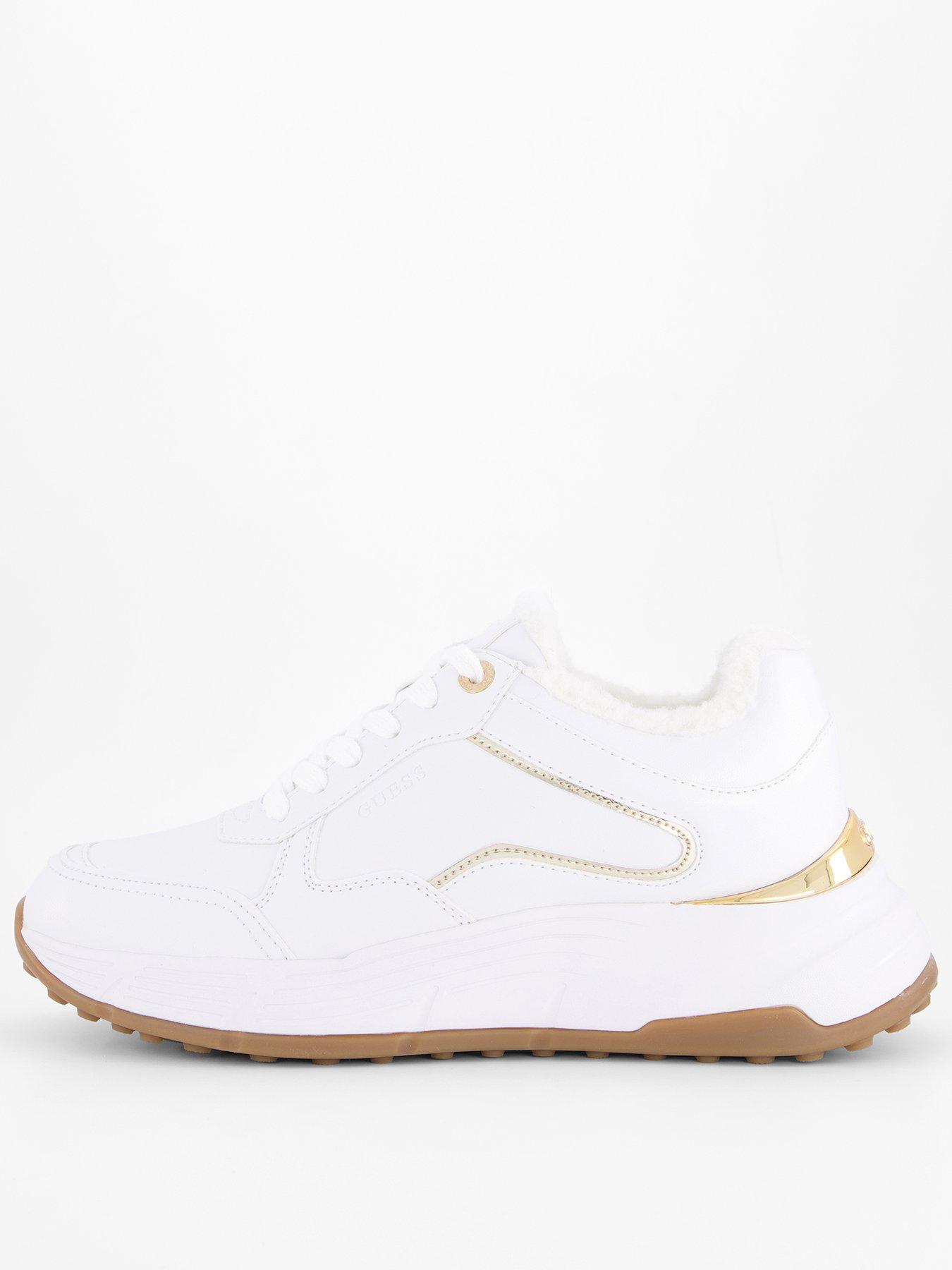 Guess Farrea Lined Sneaker - White