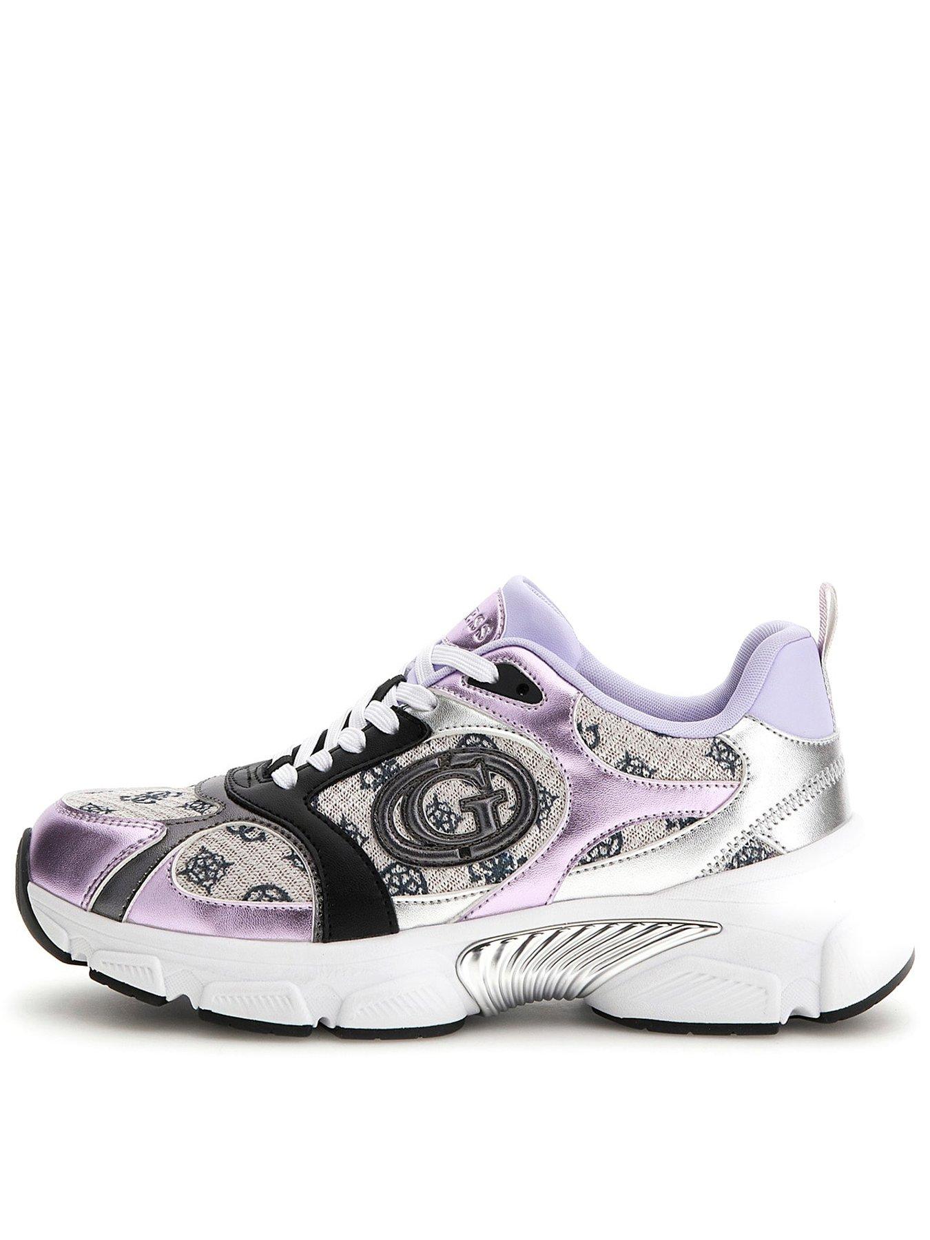 Guess Ibitha3 Trainers - Beige/Lilac
