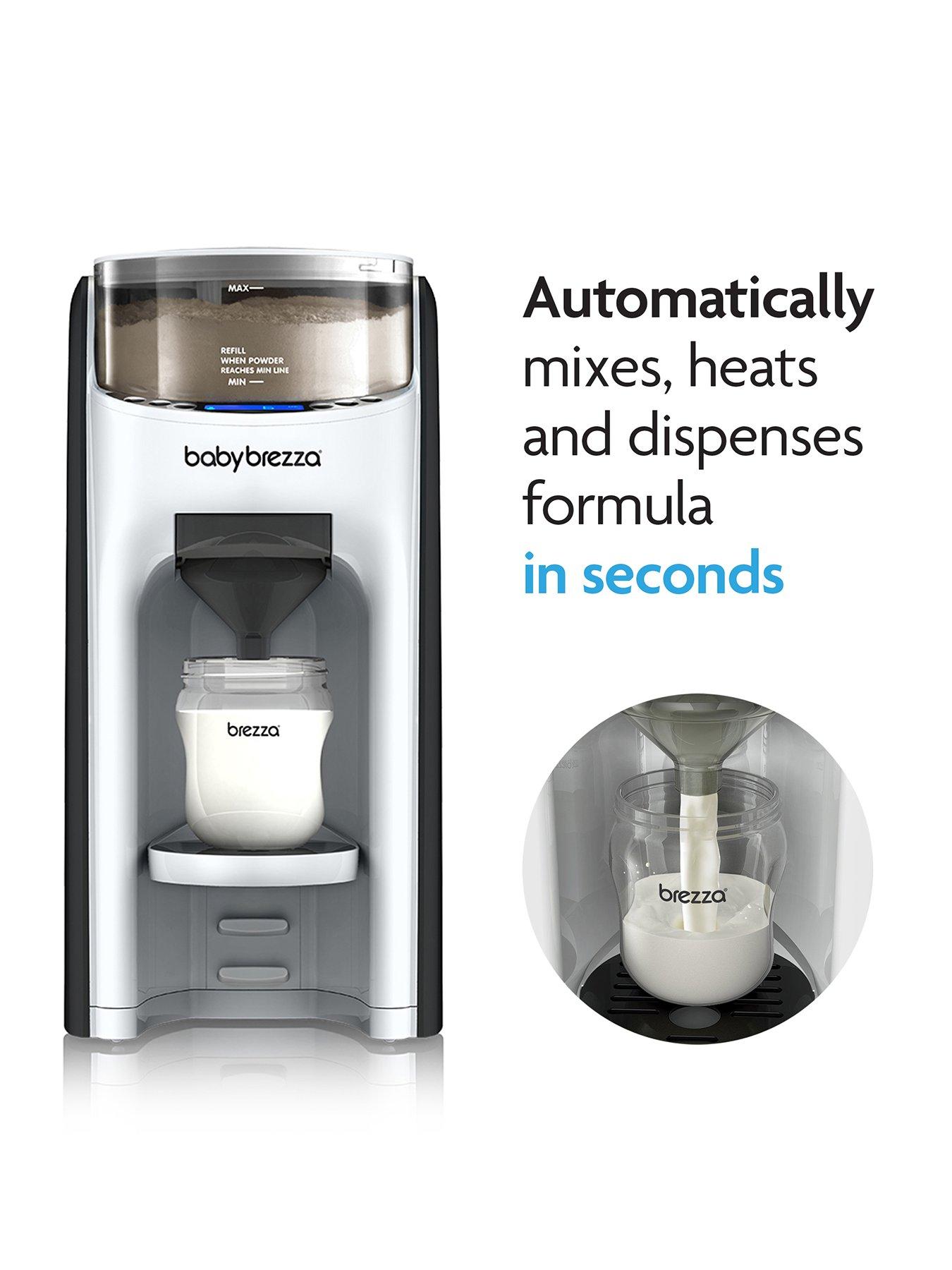 Image 2 of 8 of Baby Brezza Formula Pro Advanced + Extra Funnel Set / Classic Black &amp; White