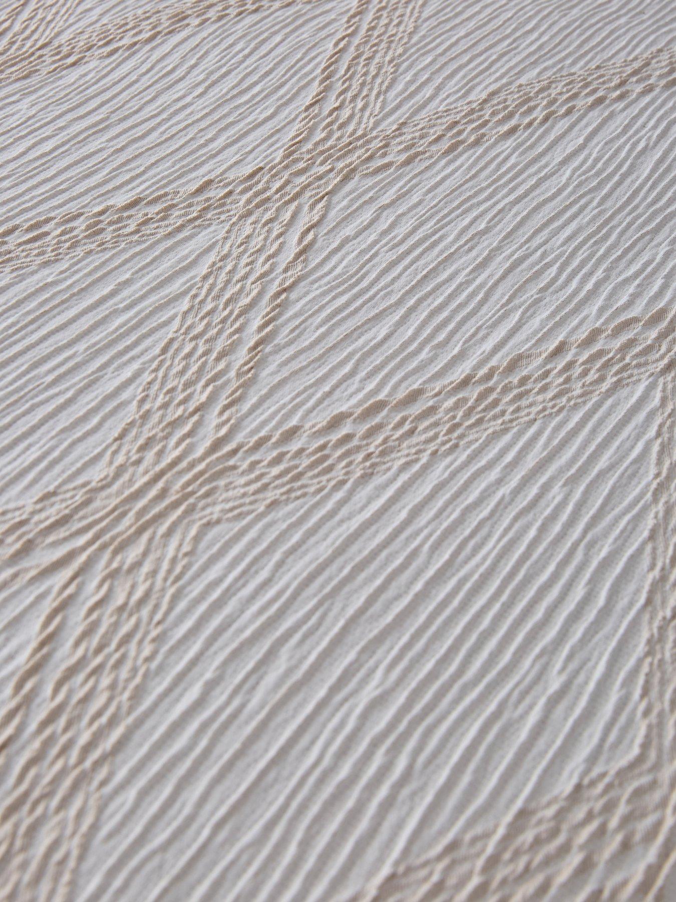 Image 5 of 5 of The Very Collection Diamond Jacquard Duvet Set