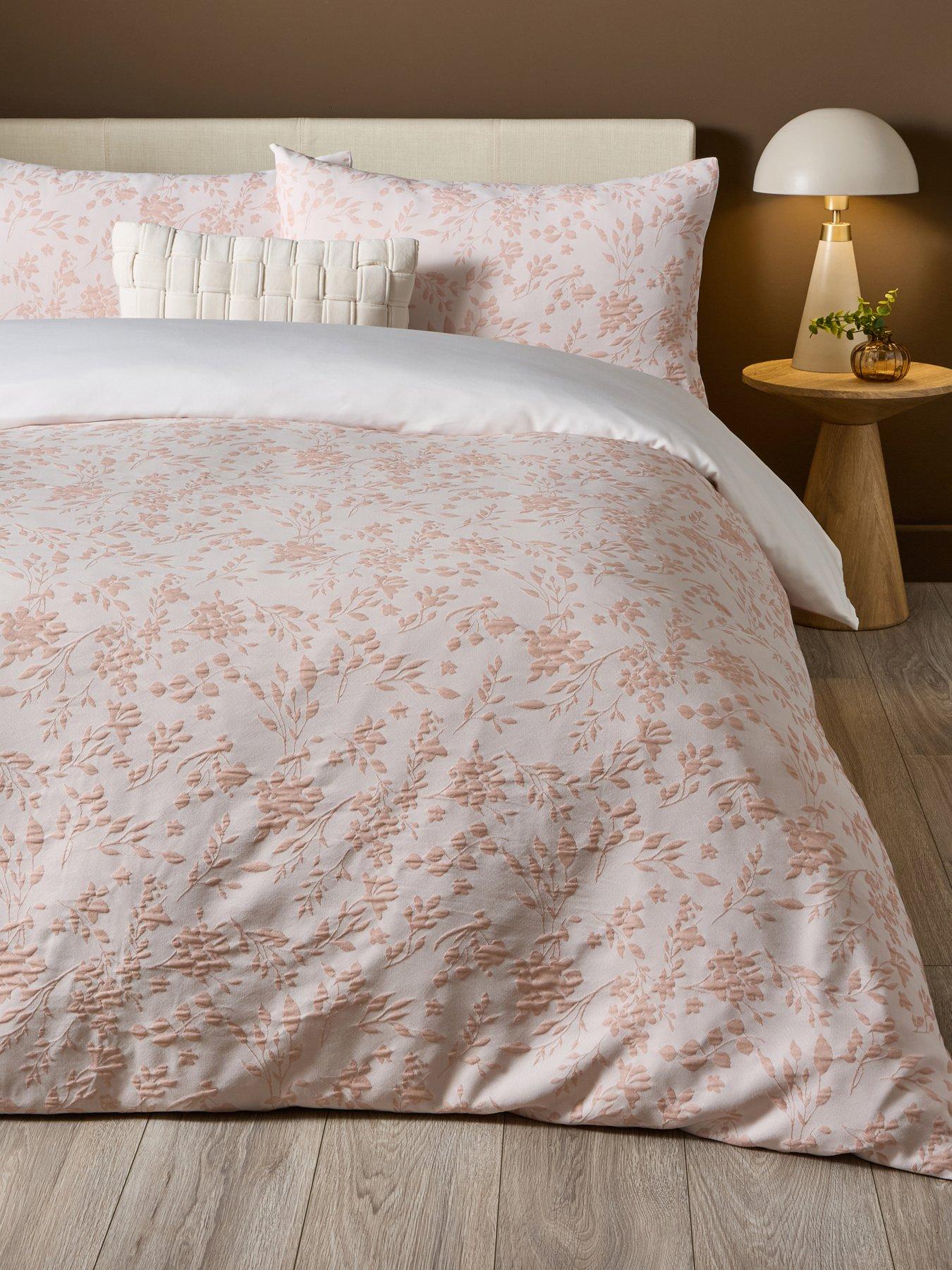 The Very Collection Bryony Floral Jacquard Duvet Cover Set