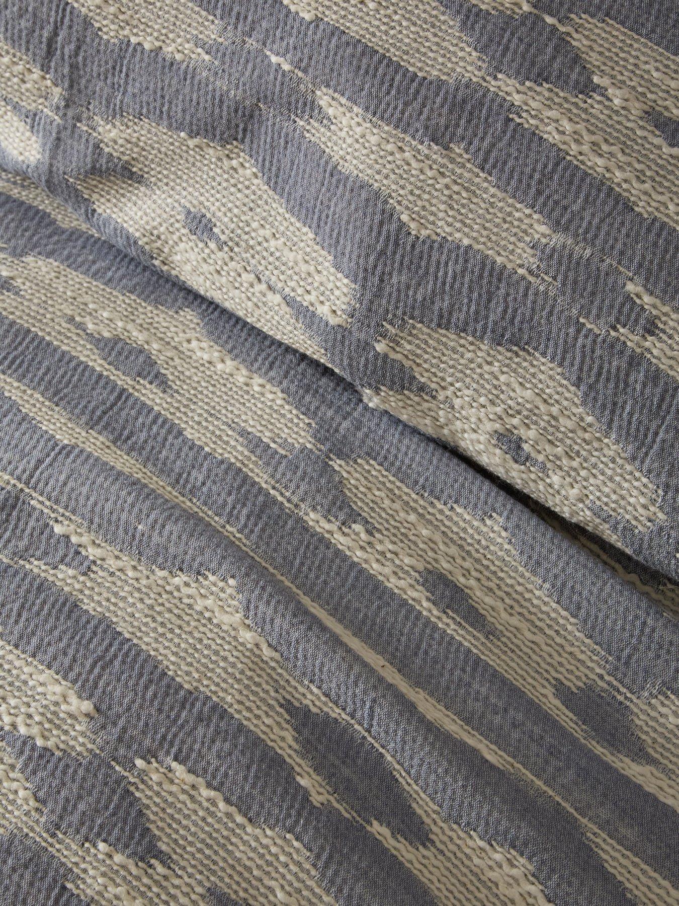 Image 4 of 5 of The Very Collection Zen Woven Jacquard Duvet Set