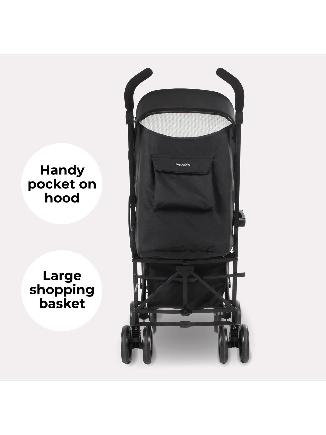 Image 5 of 8 of My Babiie MB01 Lightweight Stroller - Black
