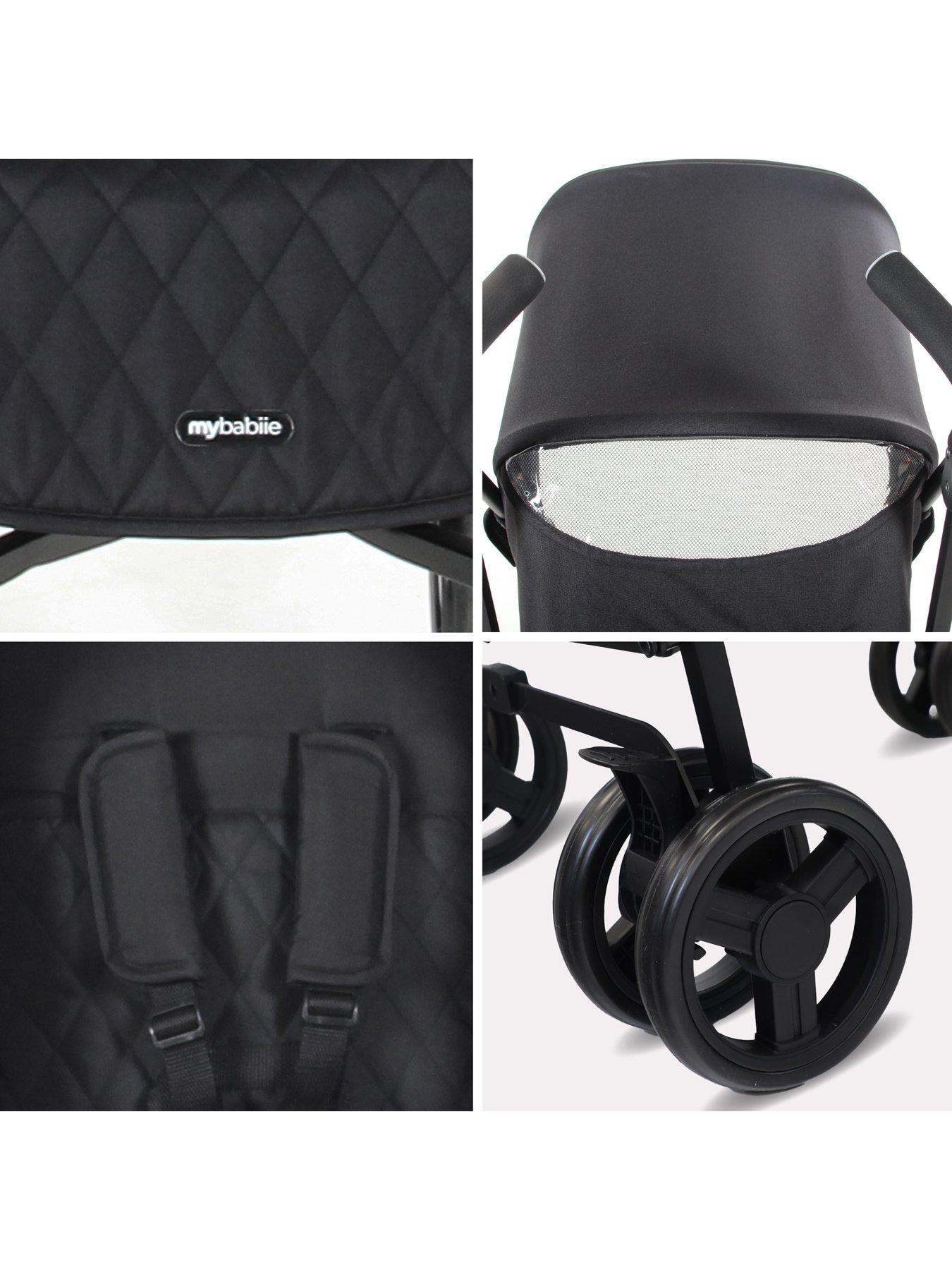 Image 6 of 8 of My Babiie MB01 Lightweight Stroller - Black