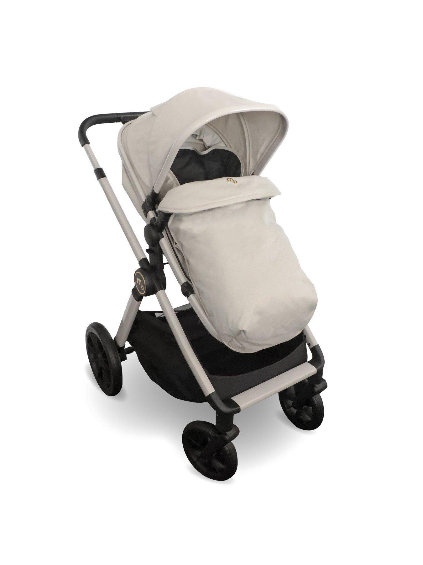 Image 5 of 8 of My Babiie MB220 3-in-1 Travel System with R129 Car Seat - Ivory