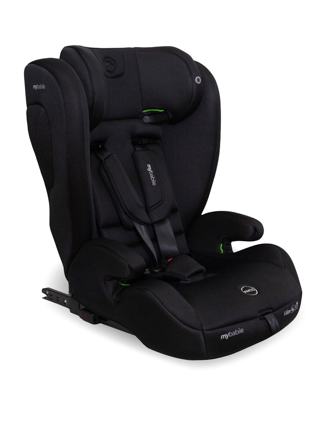 Image 1 of 6 of My Babiie MBCS75 Toddler to Booster R129 Car Seat with ISOFIX - Black