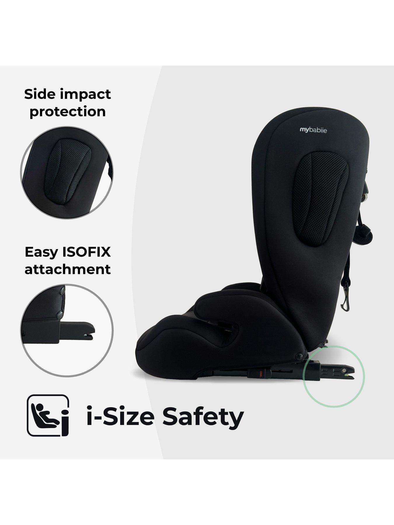 Image 3 of 6 of My Babiie MBCS75 Toddler to Booster R129 Car Seat with ISOFIX - Black